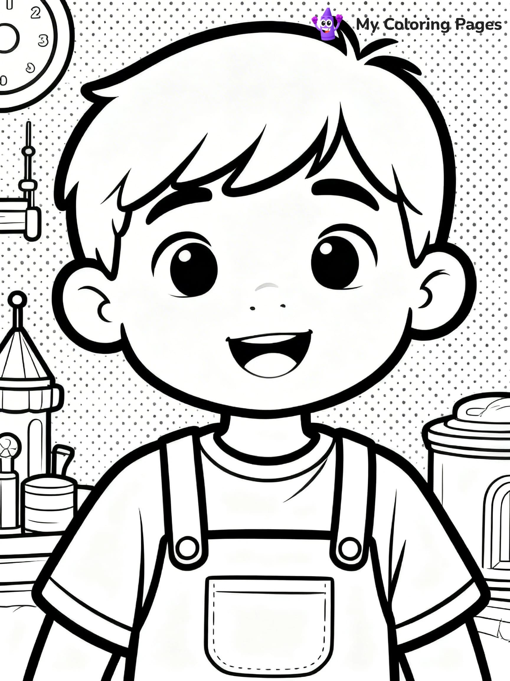 Pop Art Coloring Pages - 11