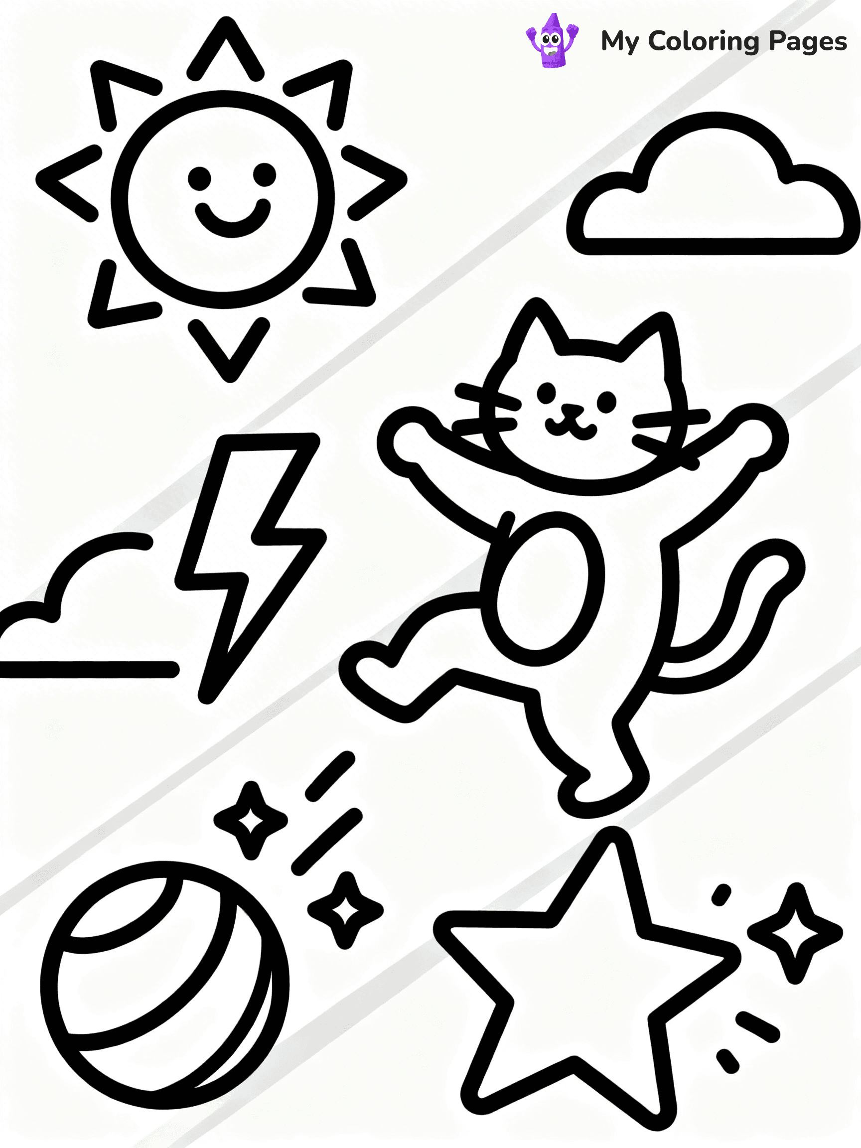 Pop Art Coloring Pages - 9