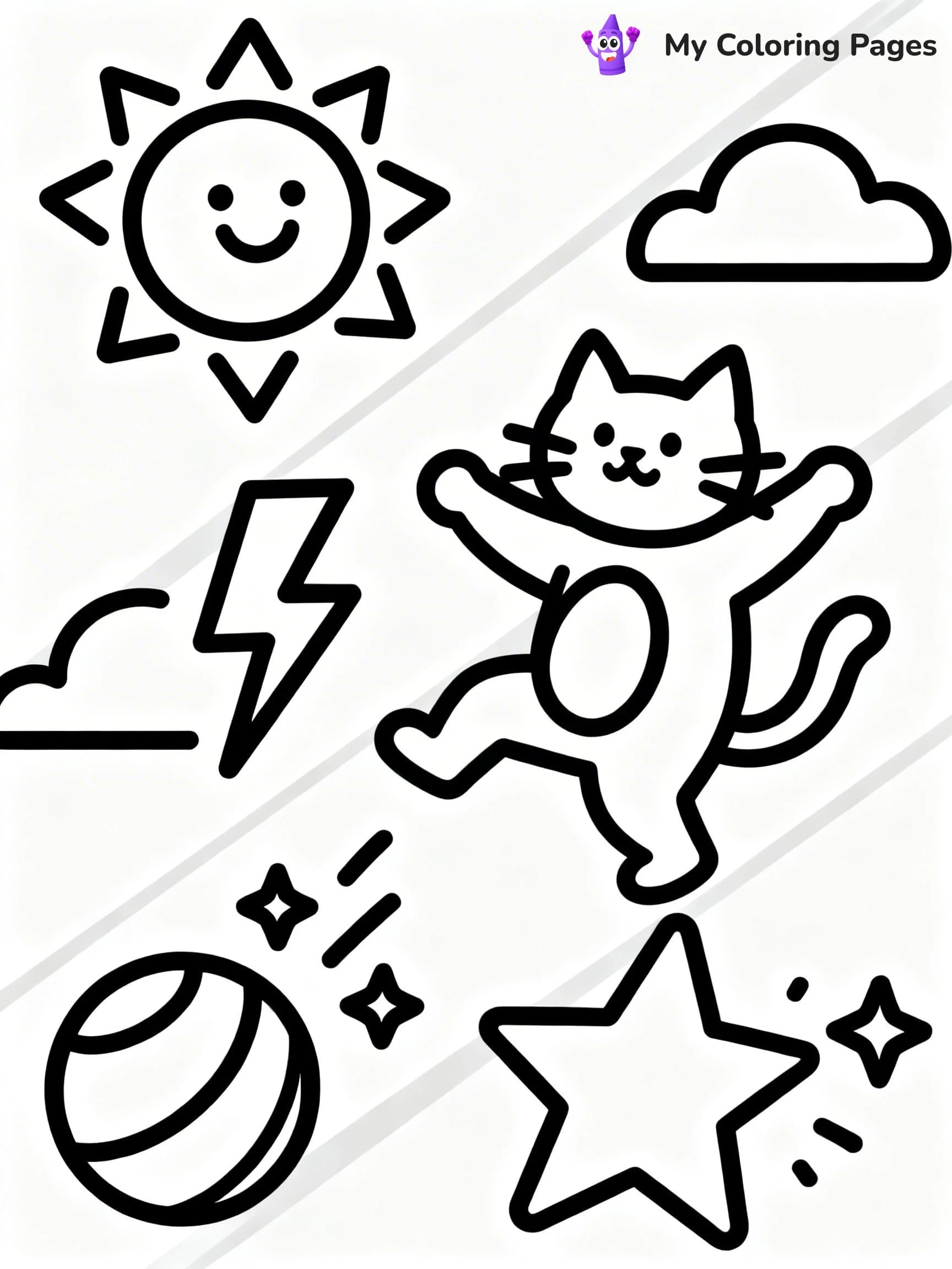 Pop Art Coloring Pages - 9