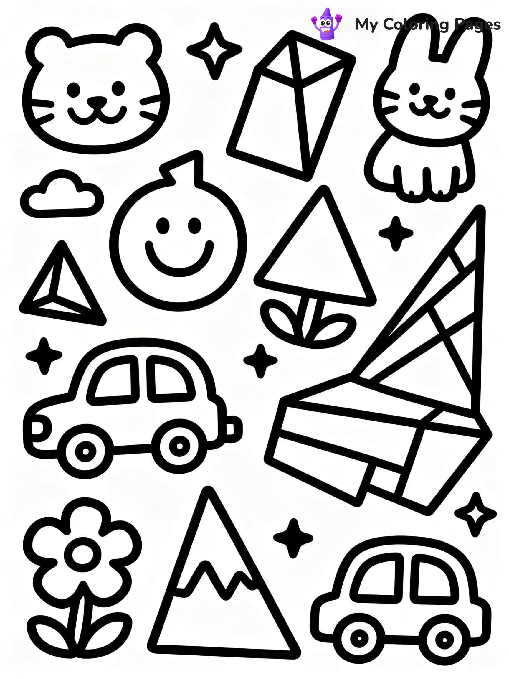 Pop Art Coloring Pages - 8