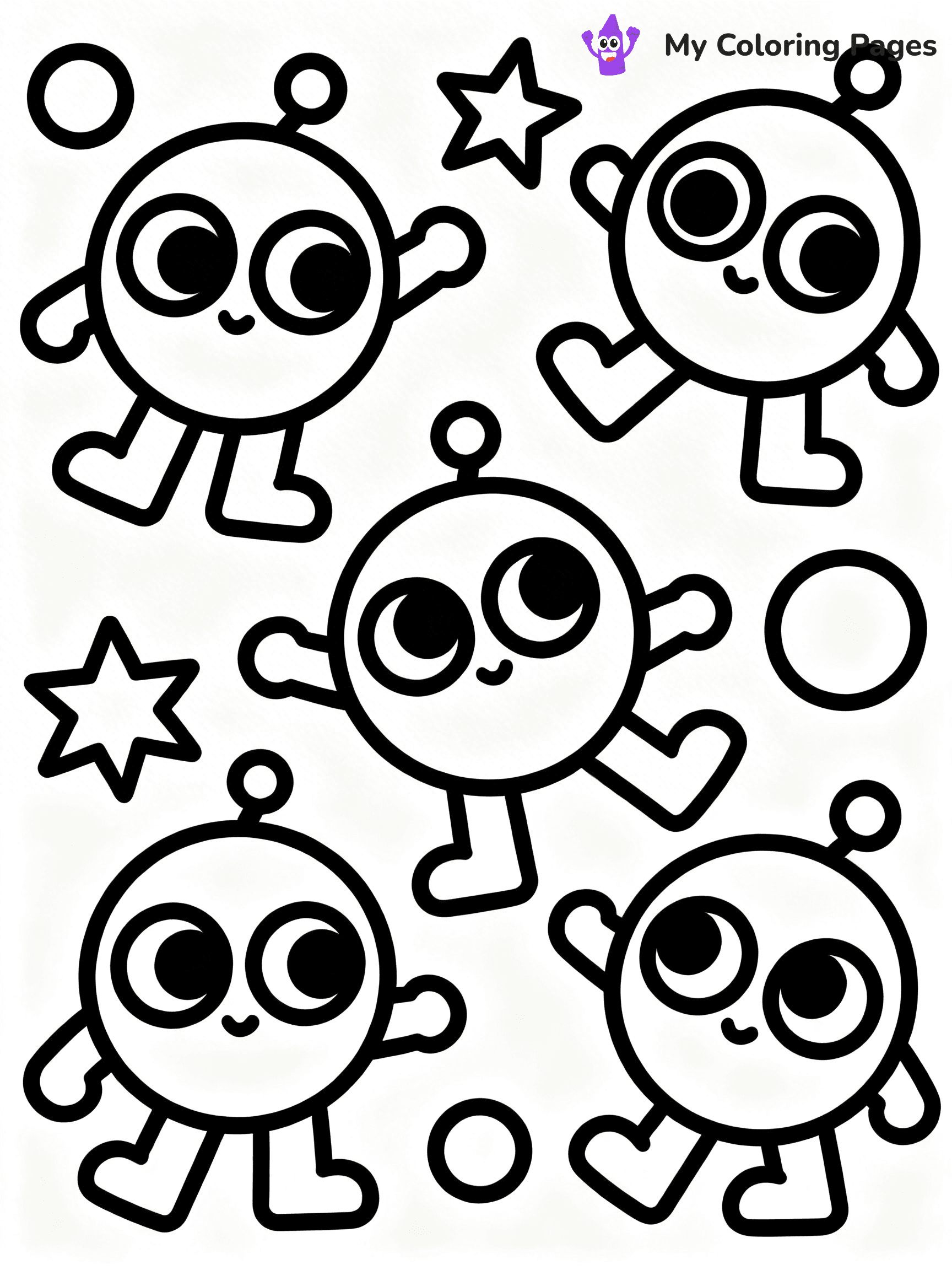 Pop Art Coloring Pages - 6