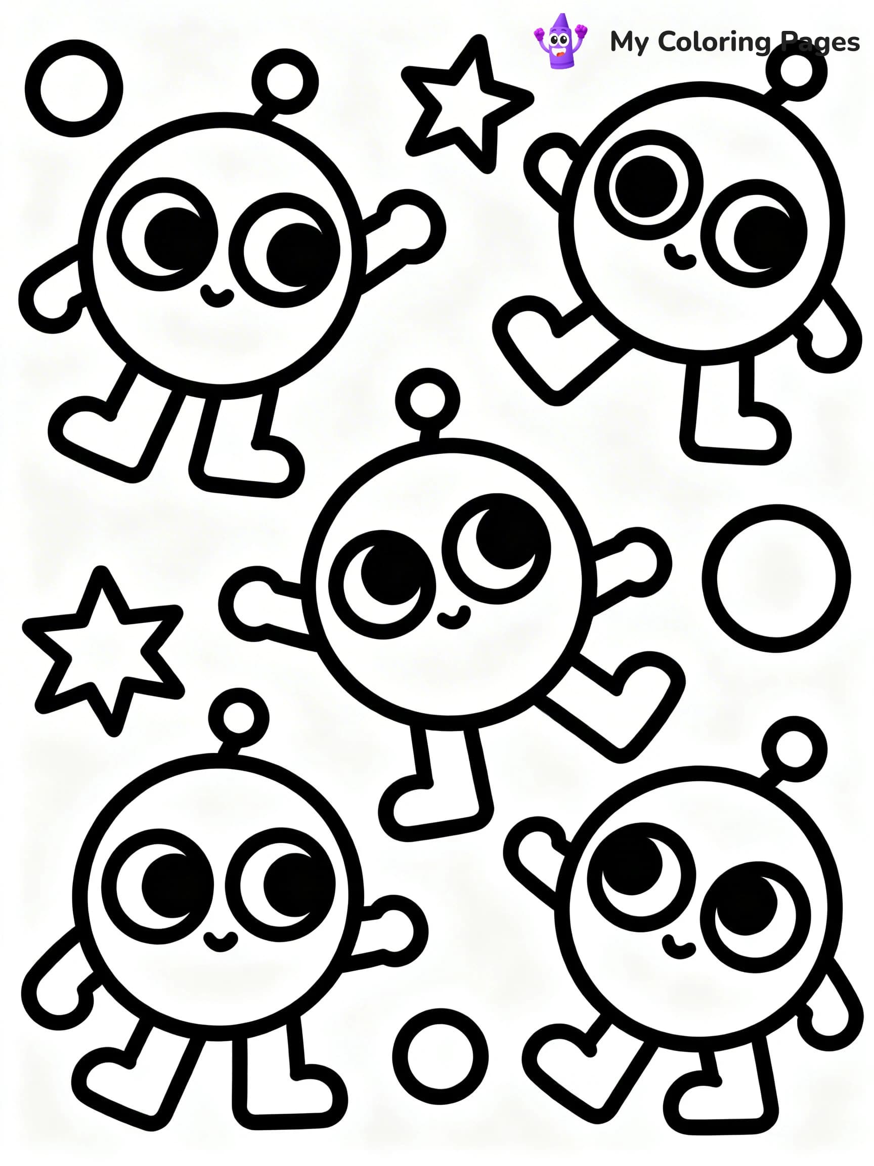 Pop Art Coloring Pages - 6
