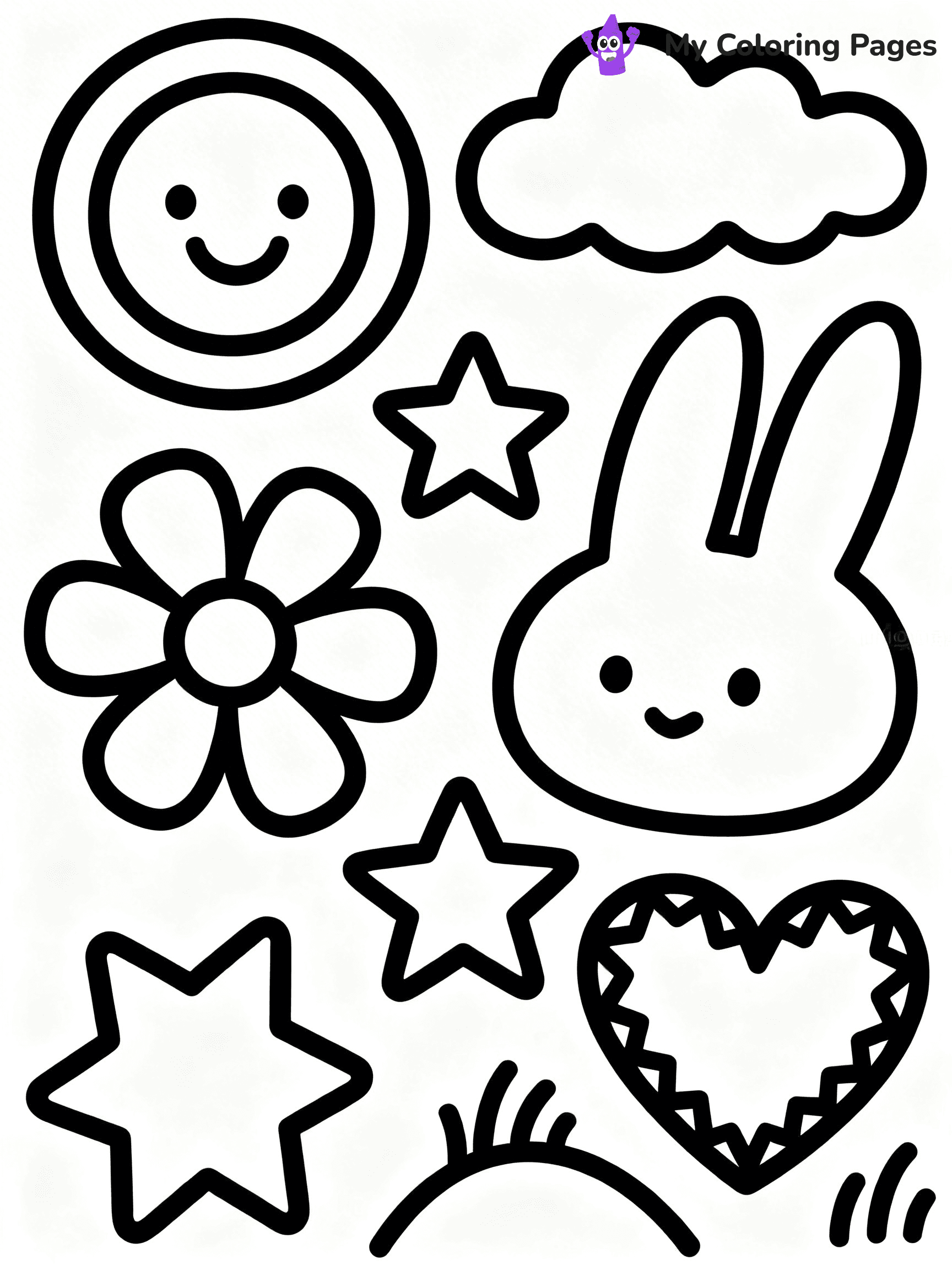 Pop Art Coloring Pages - 5