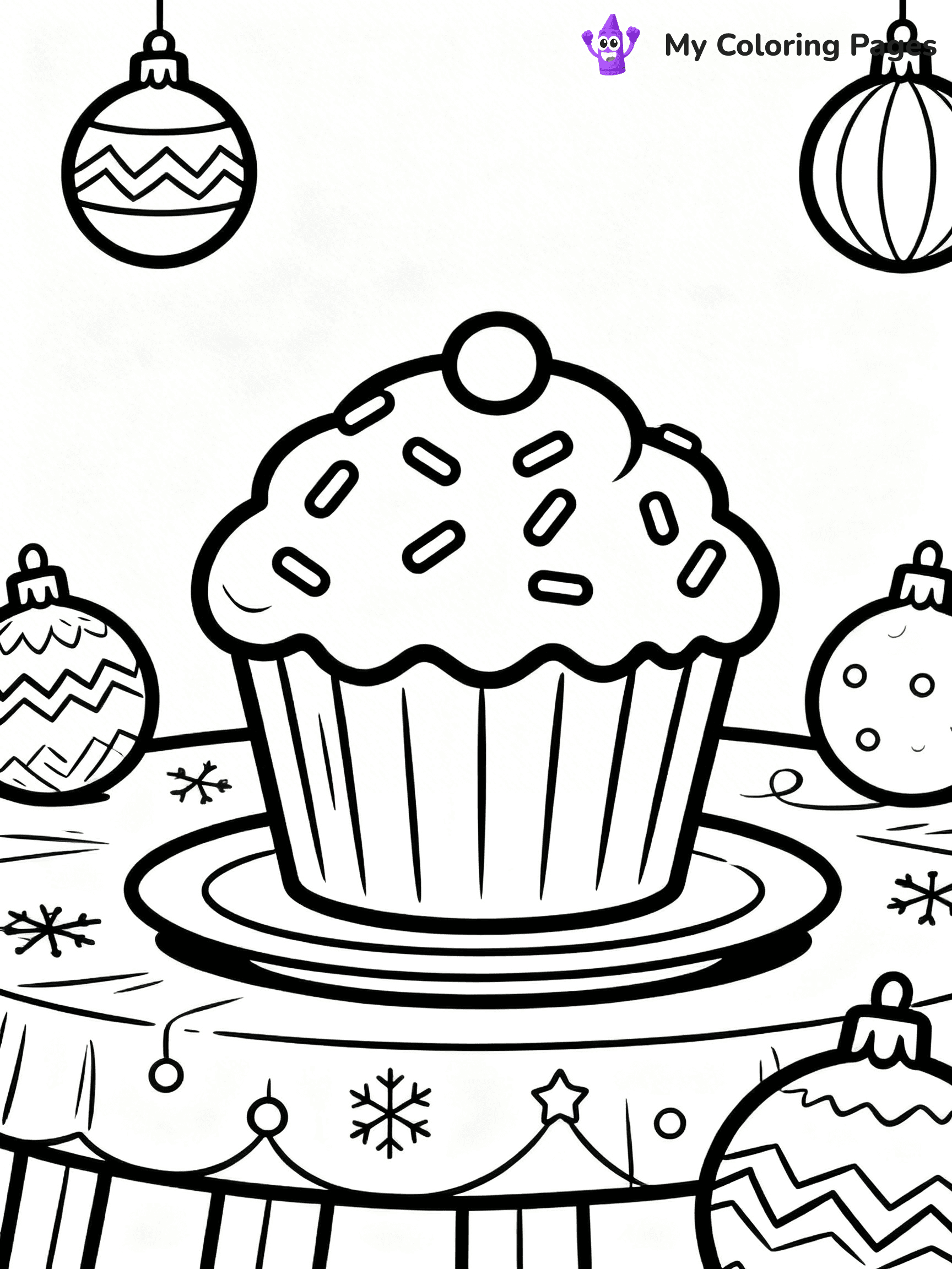 Muffin Coloring Pages - 31
