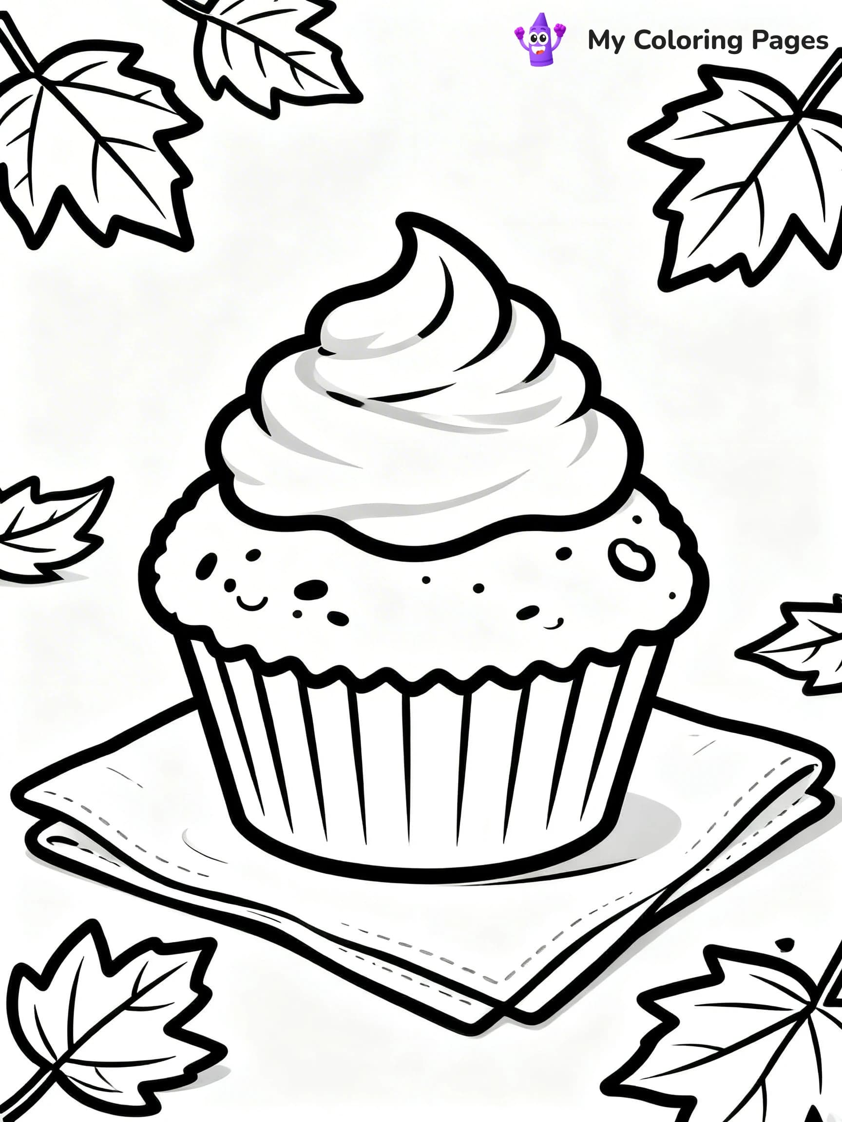 Muffin Coloring Pages - 17