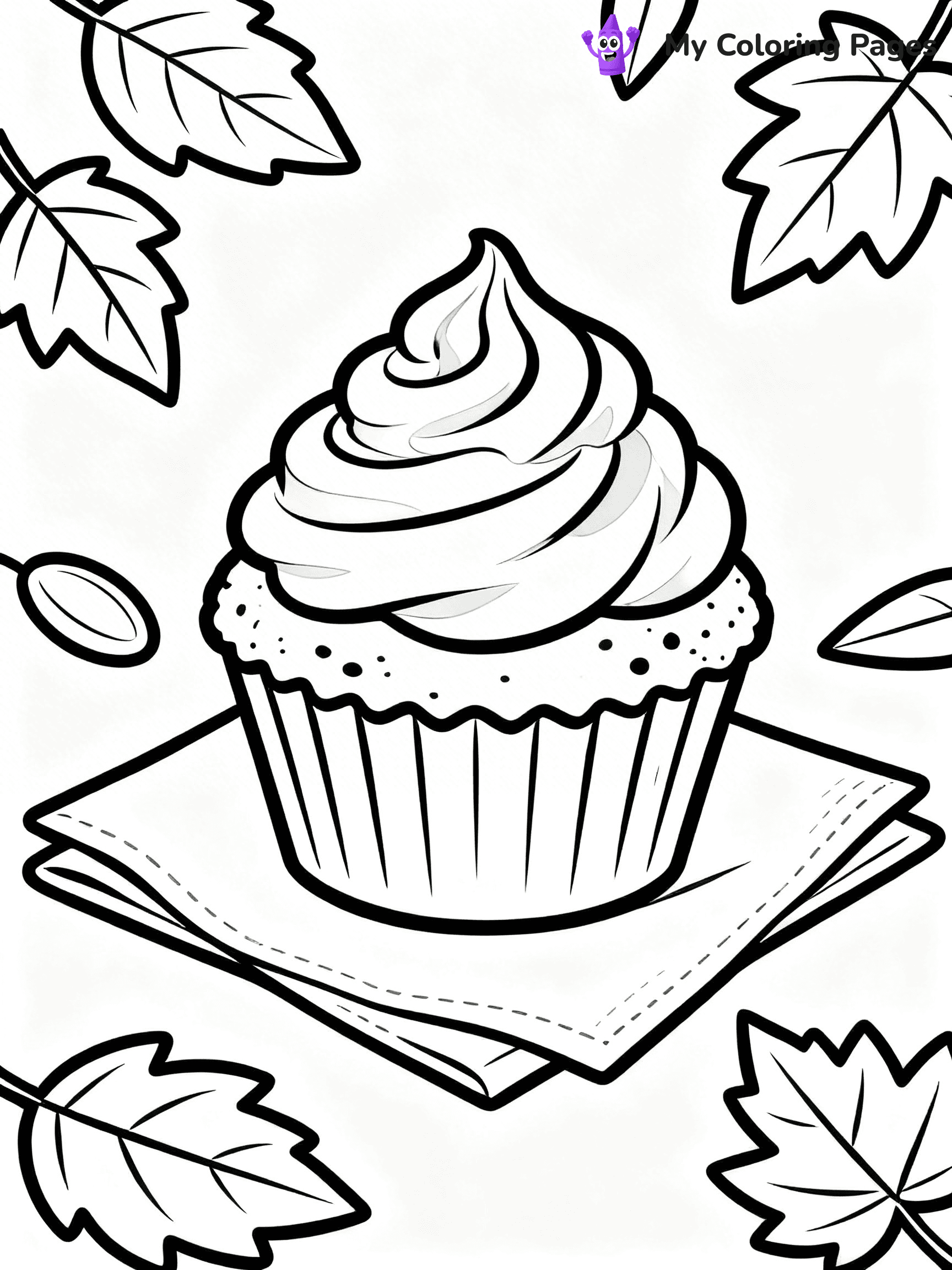 Muffin Coloring Pages - 16