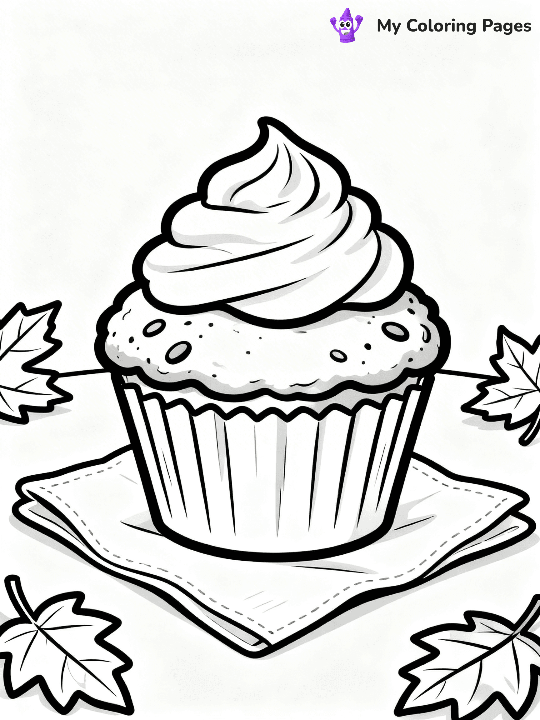 Muffin Coloring Pages - 15