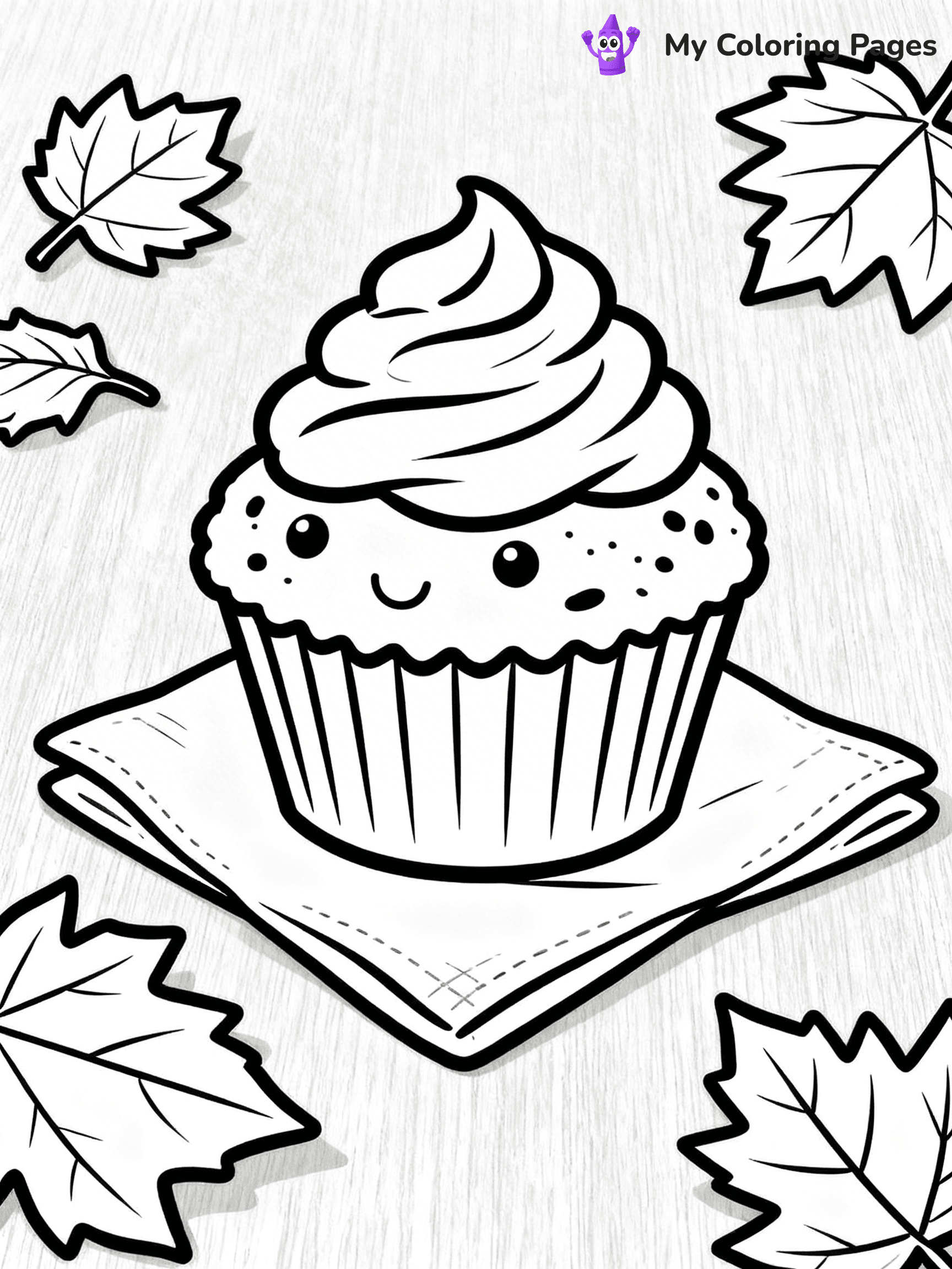 Muffin Coloring Pages - 14