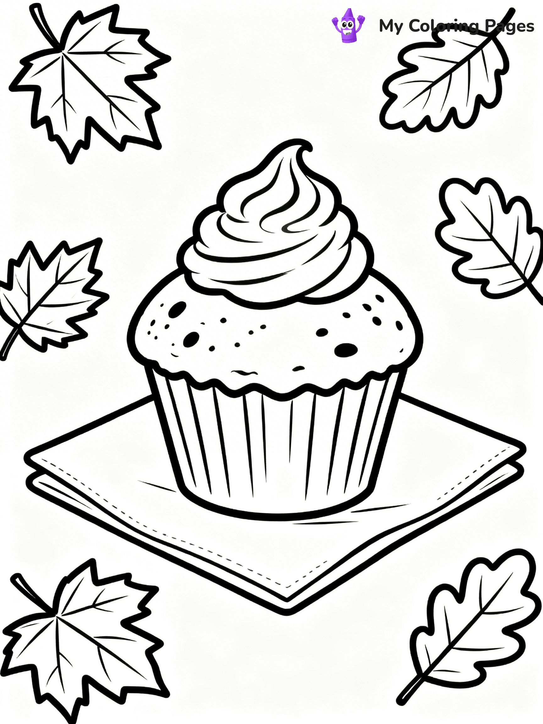 Muffin Coloring Pages - 13