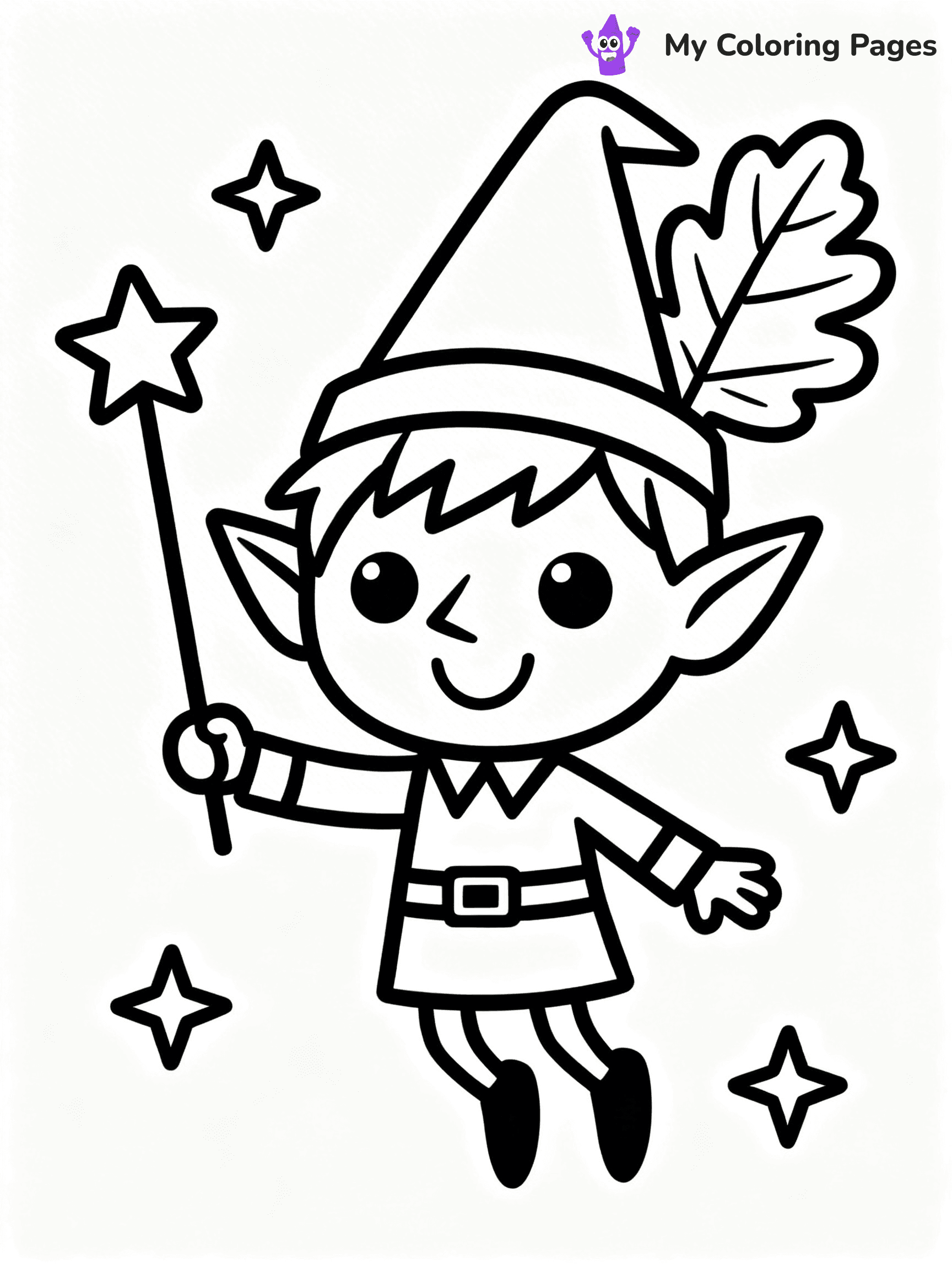 Ben And Holly Coloring Pages - 18