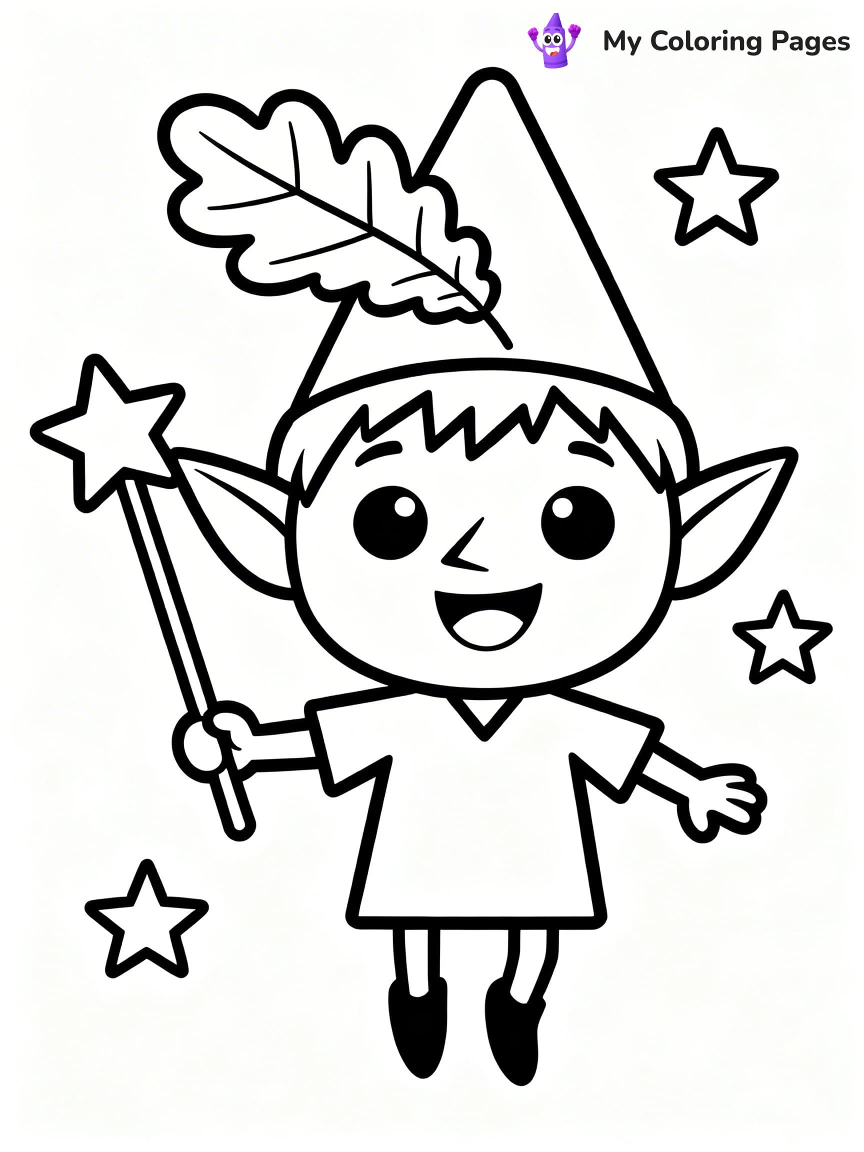 Ben And Holly Coloring Pages - 17