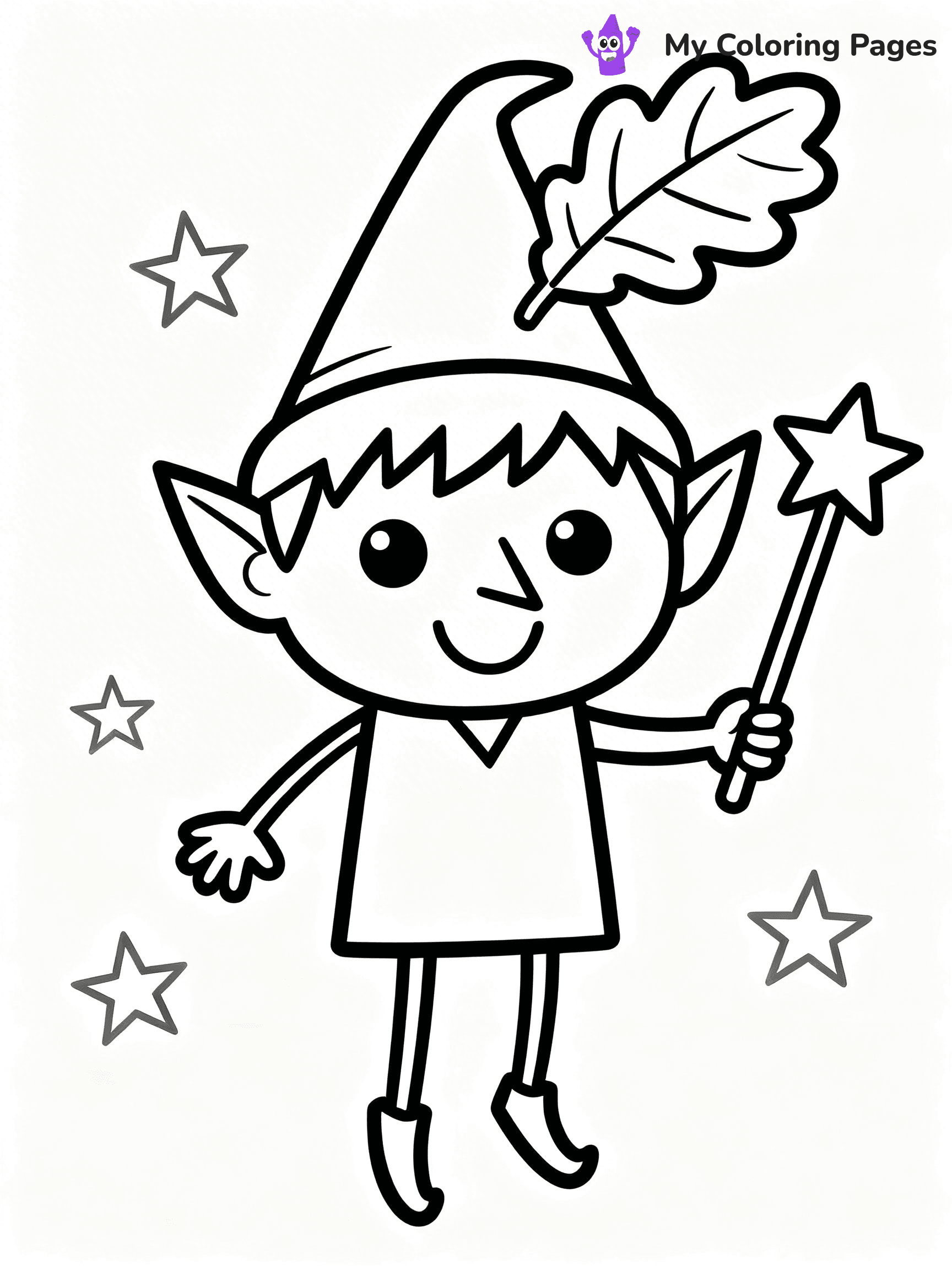 Ben And Holly Coloring Pages - 16