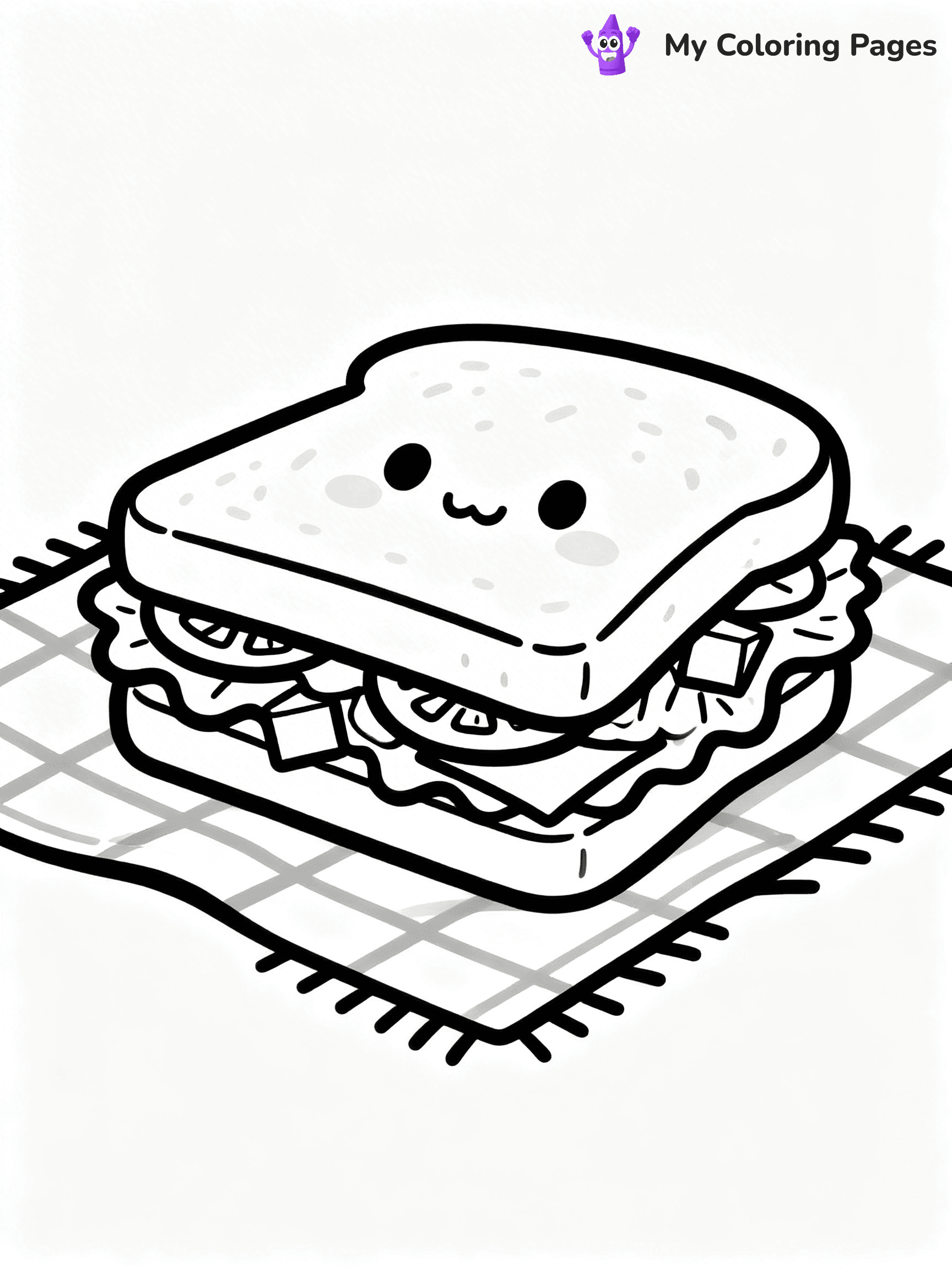 Lunch Box Coloring Pages - 59