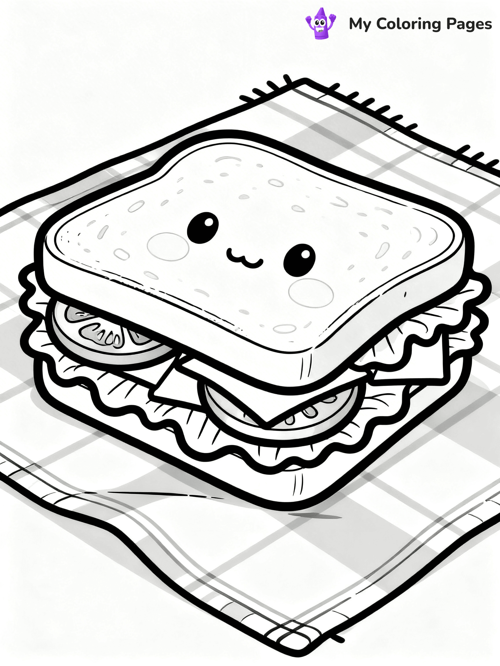 Lunch Box Coloring Pages - 58