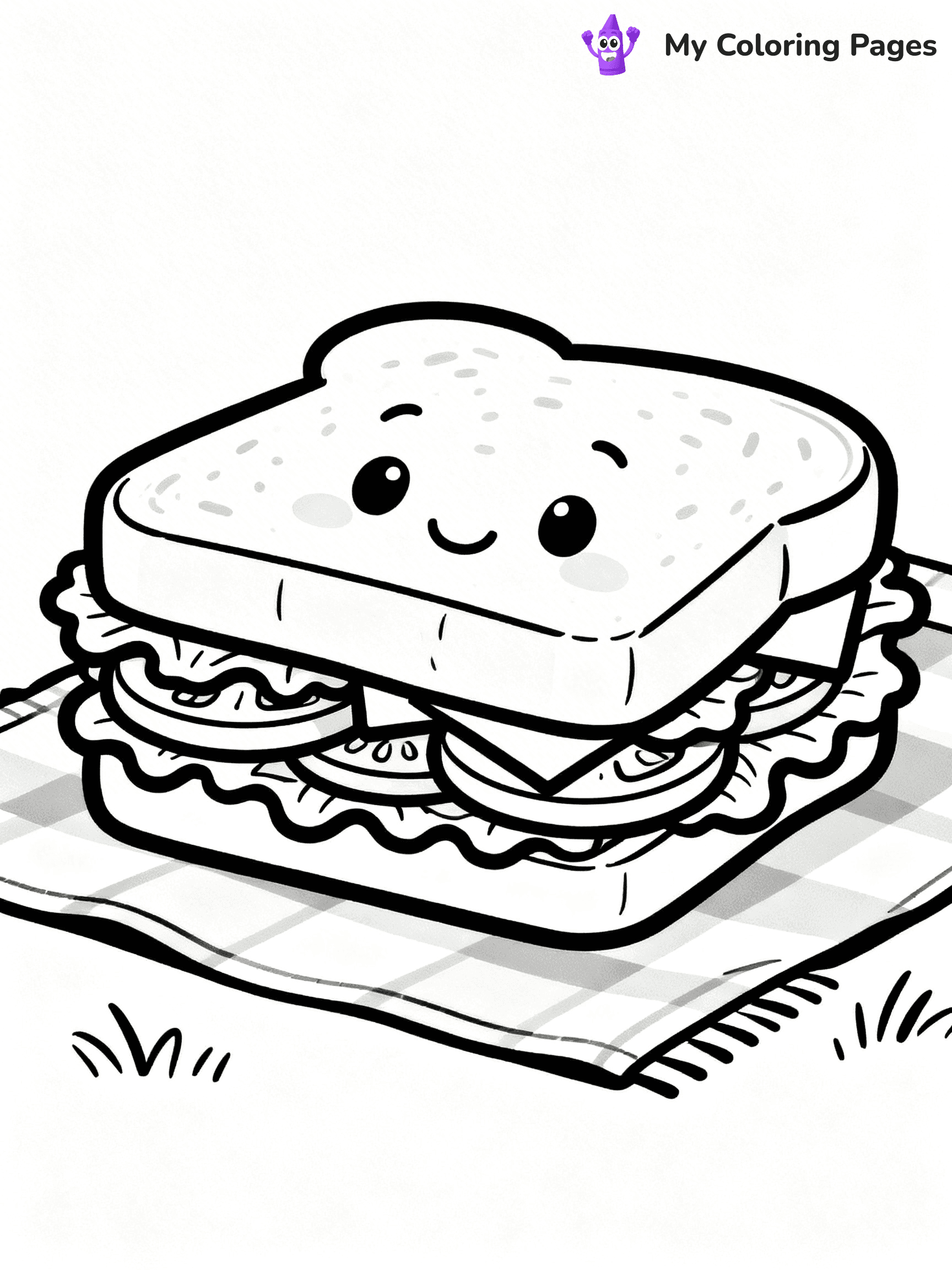 Lunch Box Coloring Pages - 55