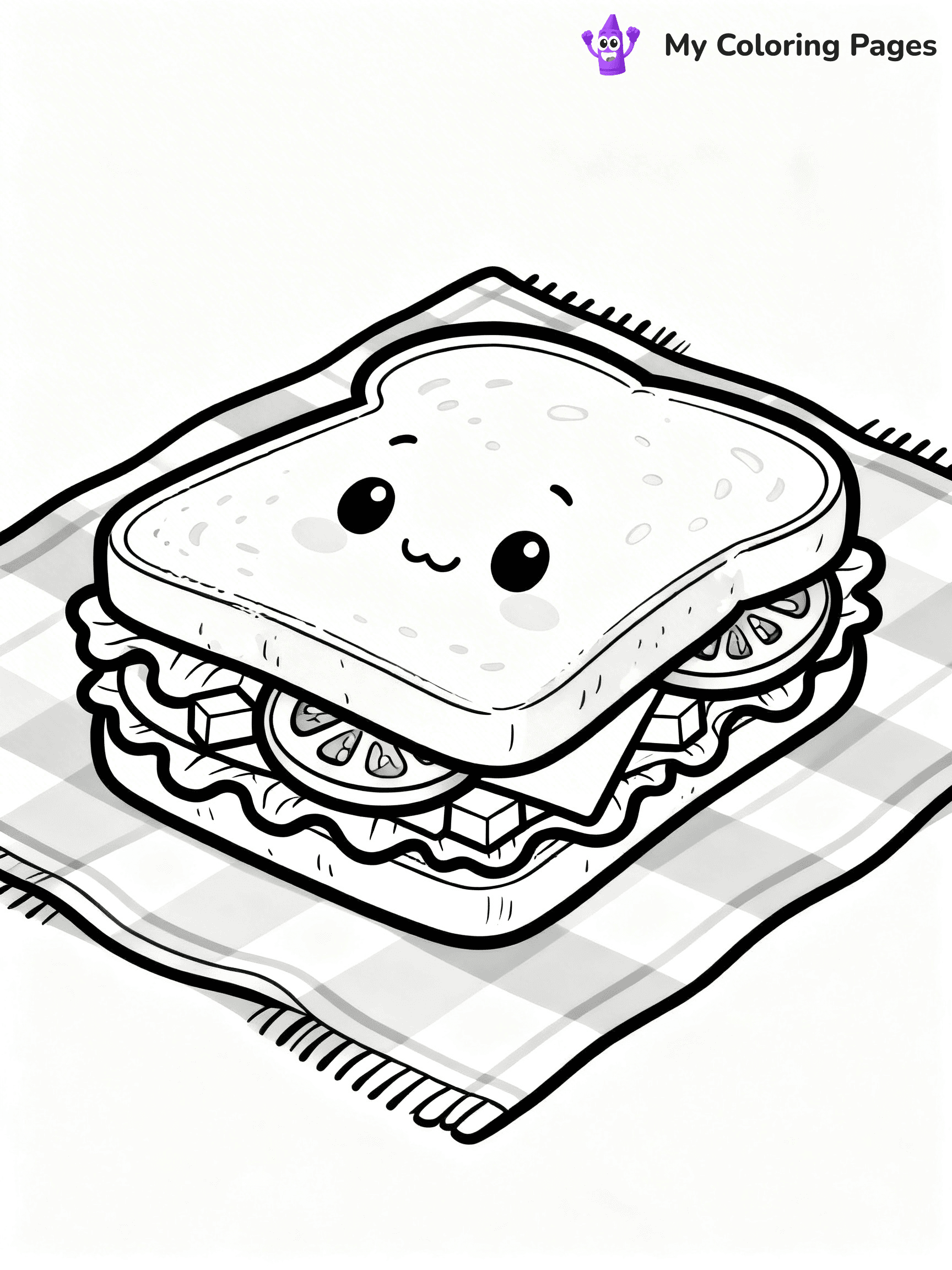 Lunch Box Coloring Pages - 53