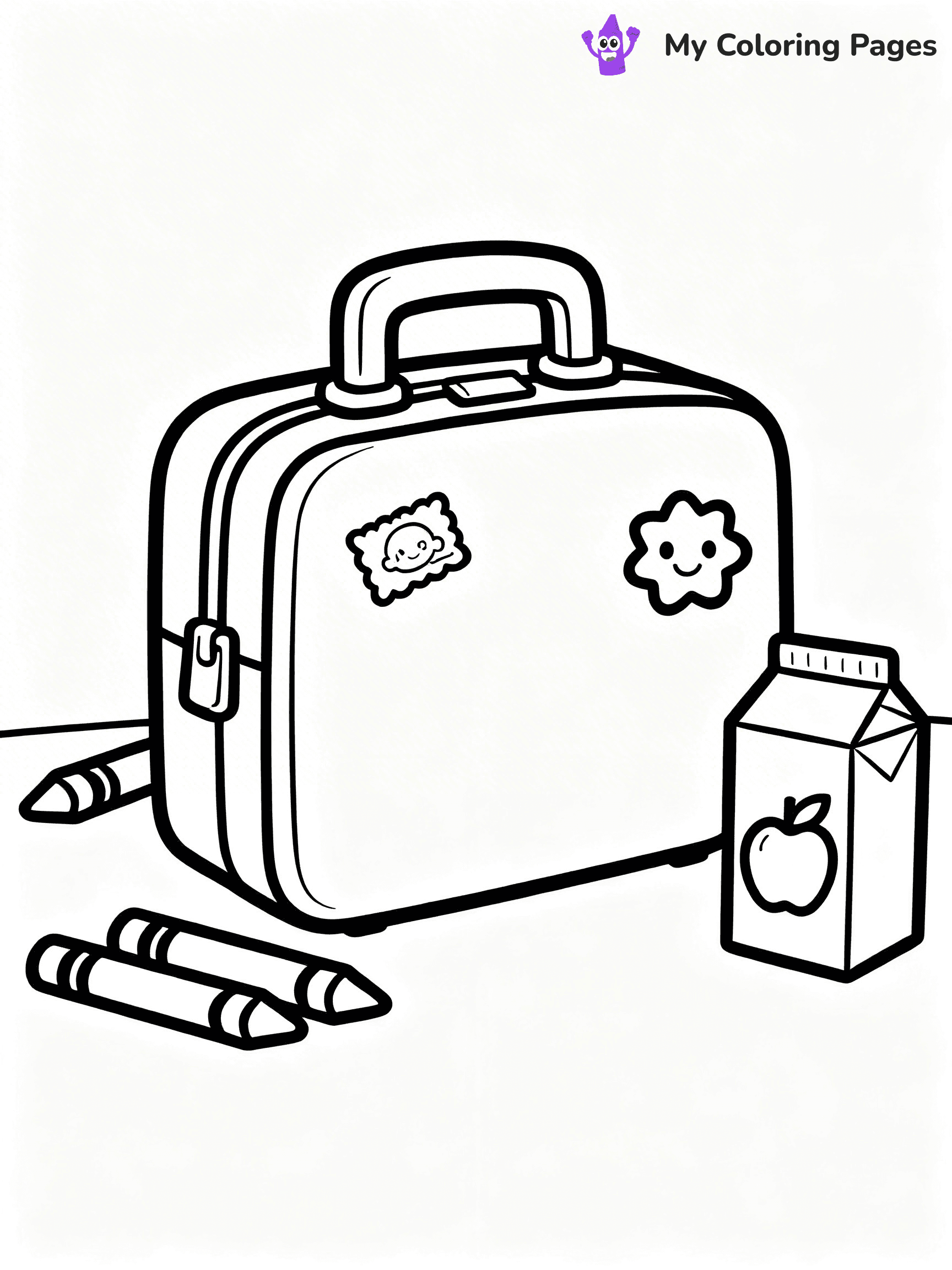 Lunch Box Coloring Pages - 45