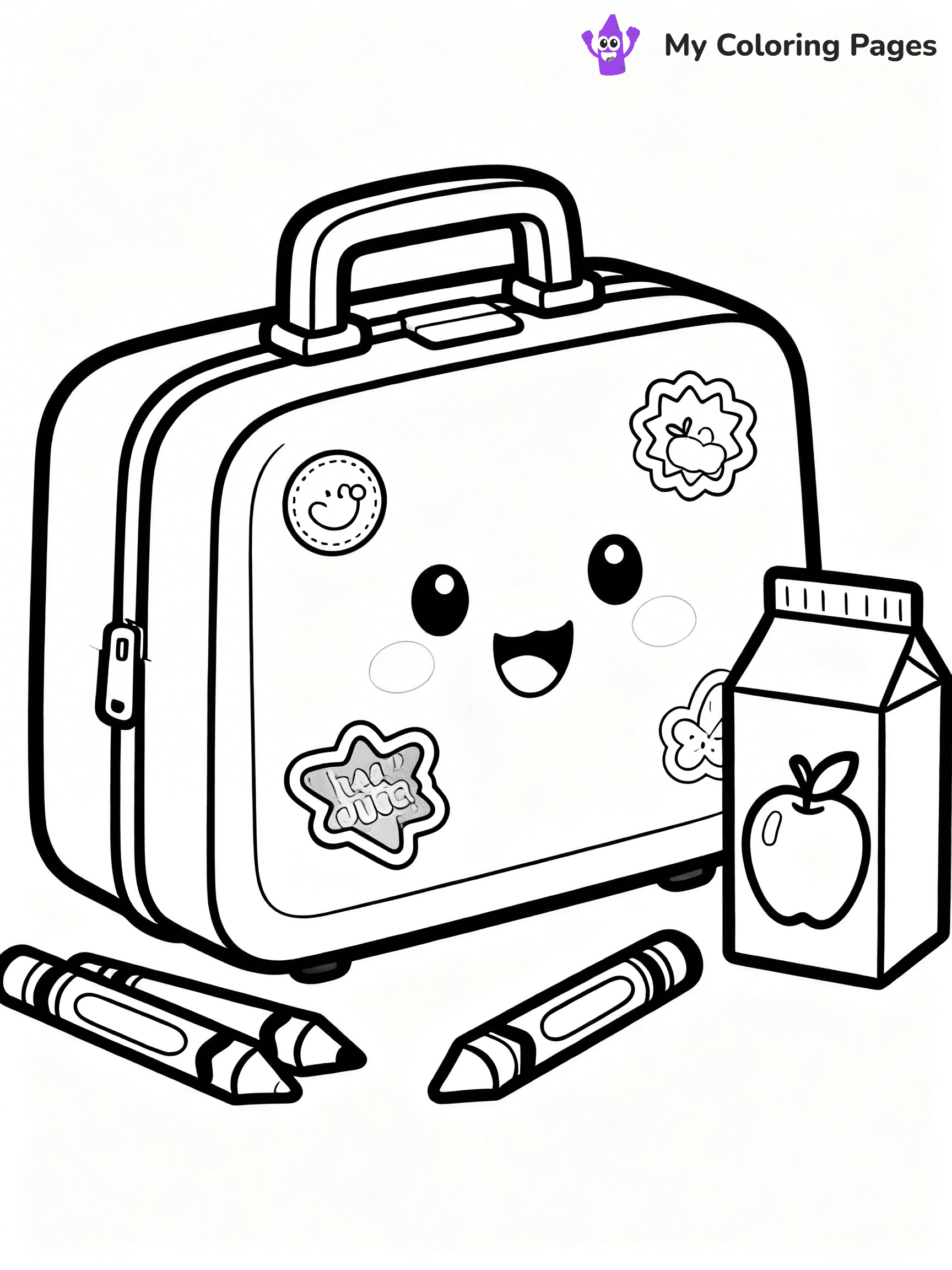 Lunch Box Coloring Pages - 43