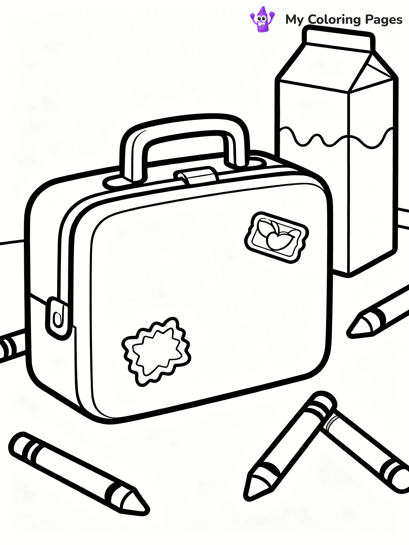 Lunch Box Coloring Pages - 42