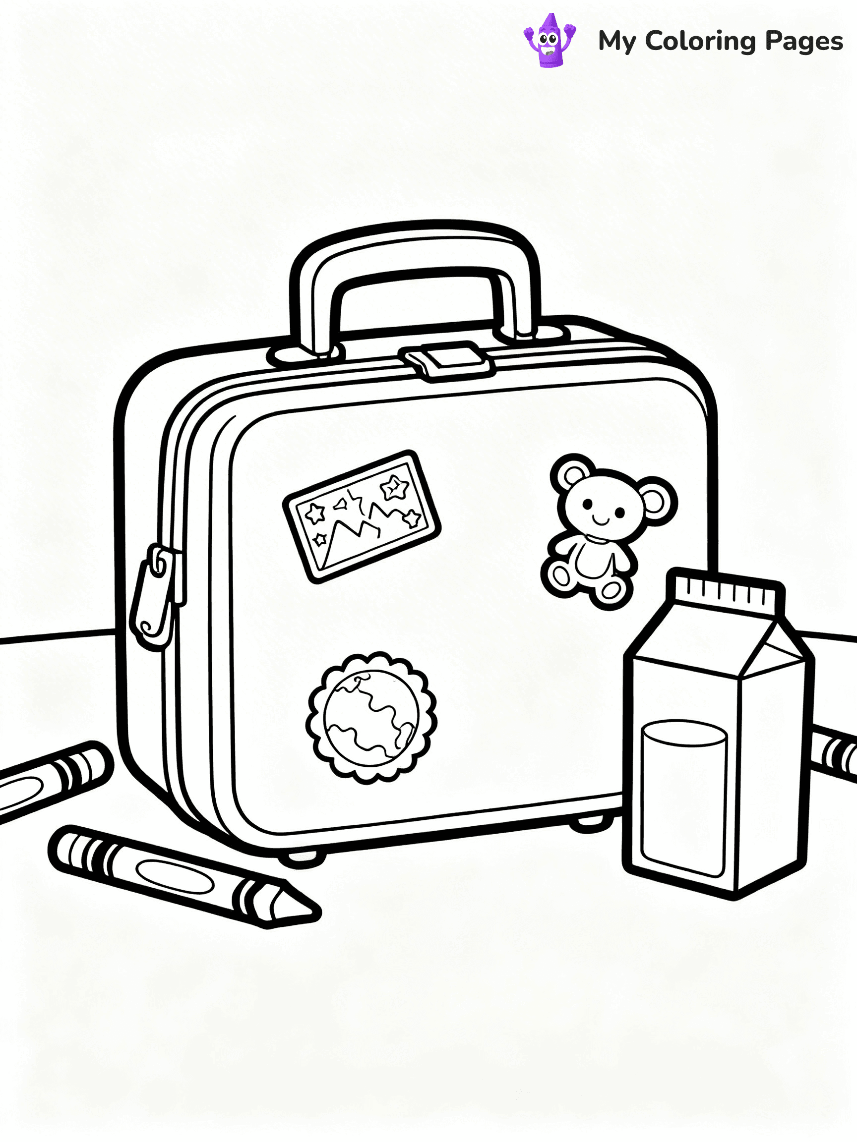 Lunch Box Coloring Pages - 40