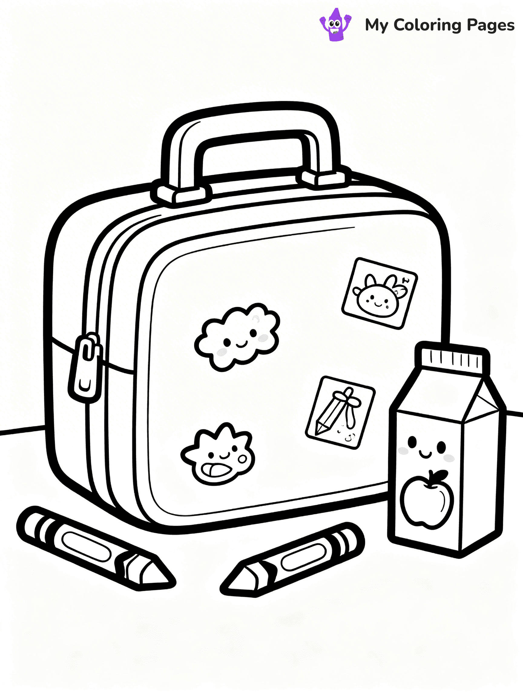 Lunch Box Coloring Pages - 39