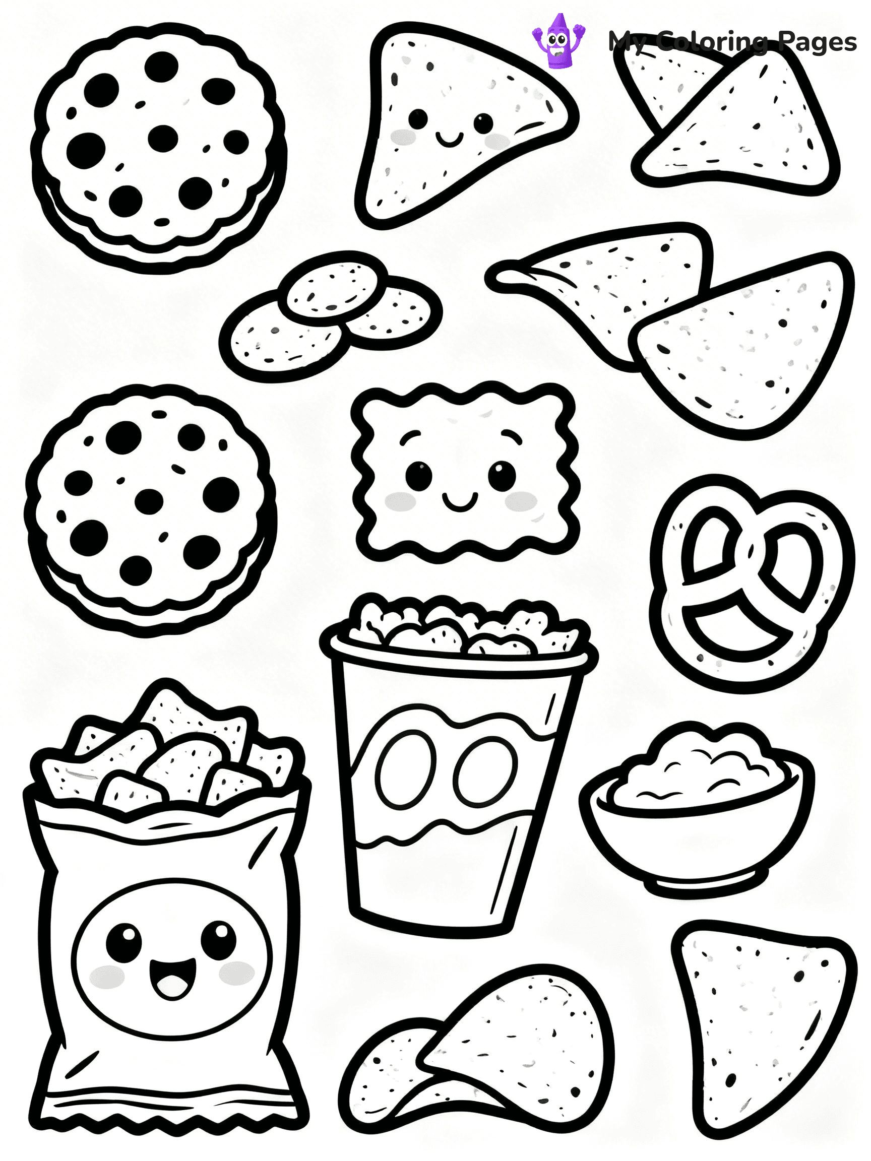 Lunch Box Coloring Pages - 38