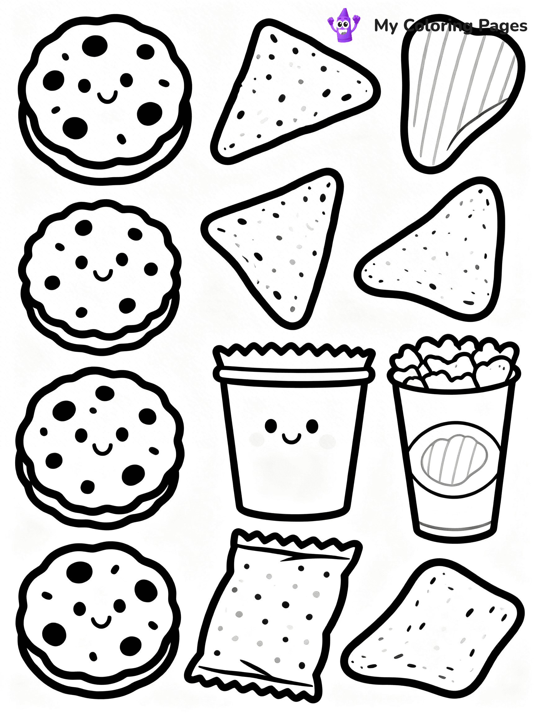 Lunch Box Coloring Pages - 37