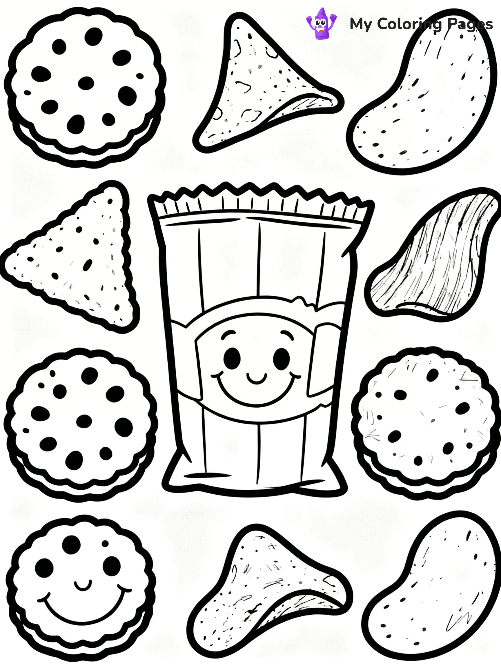 Lunch Box Coloring Pages - 35