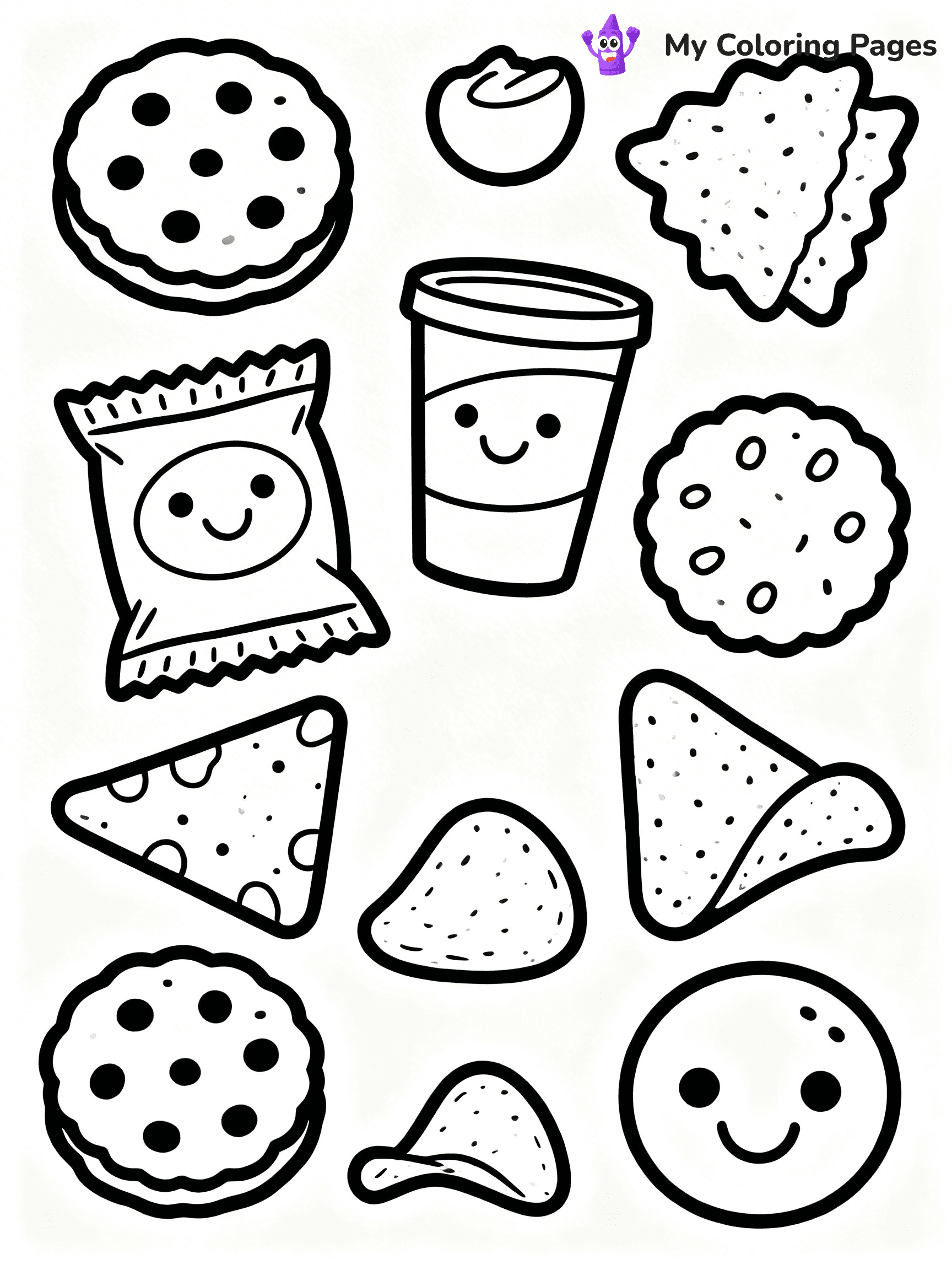 Lunch Box Coloring Pages - 34