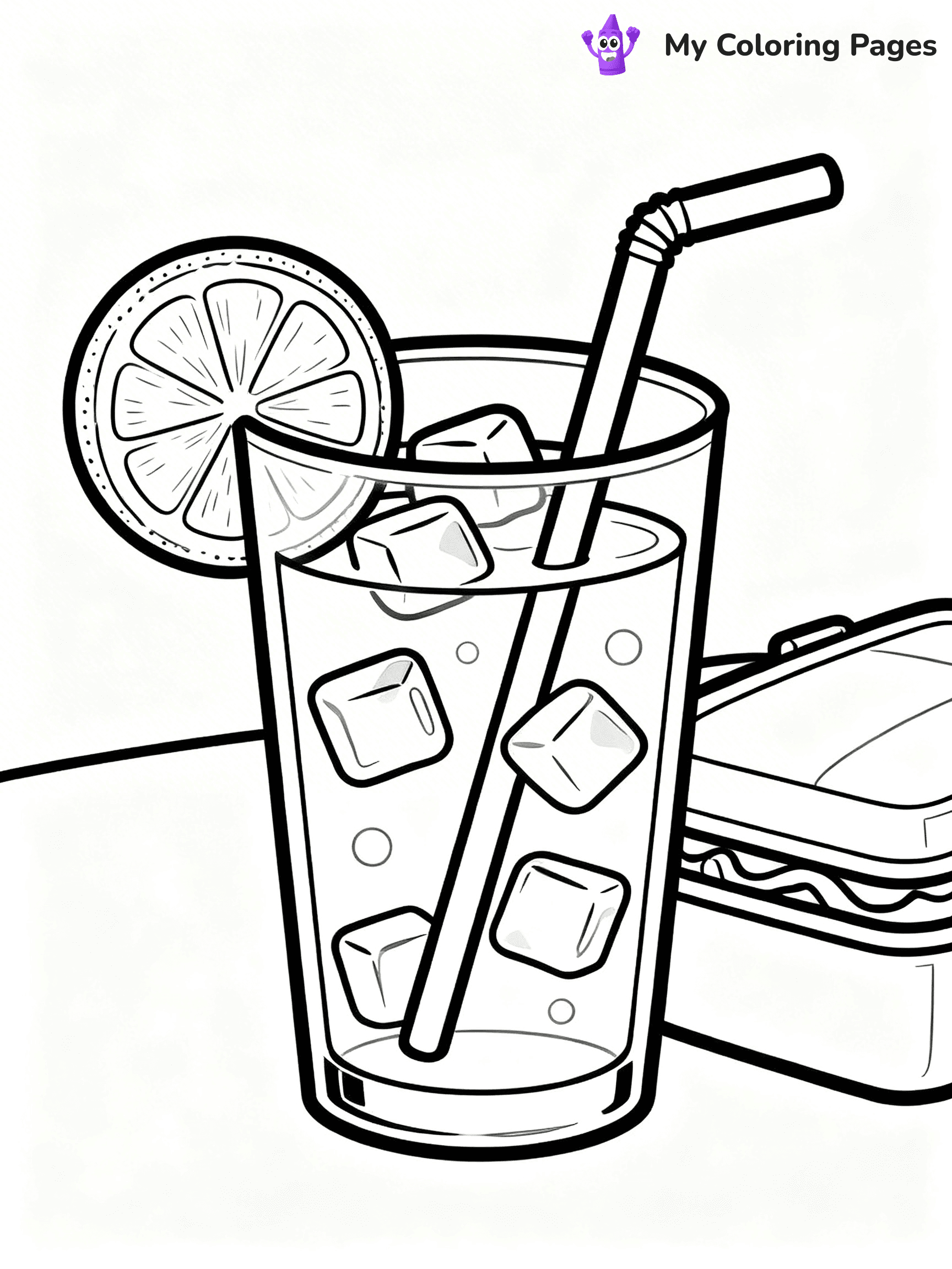Lunch Box Coloring Pages - 31