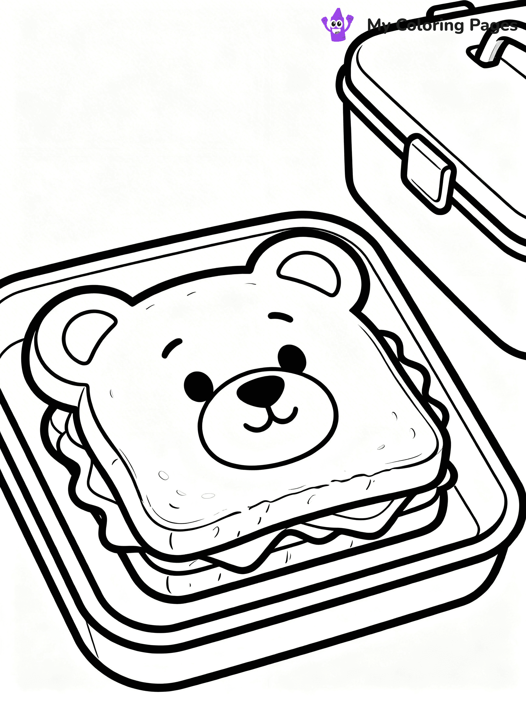 Lunch Box Coloring Pages - 19