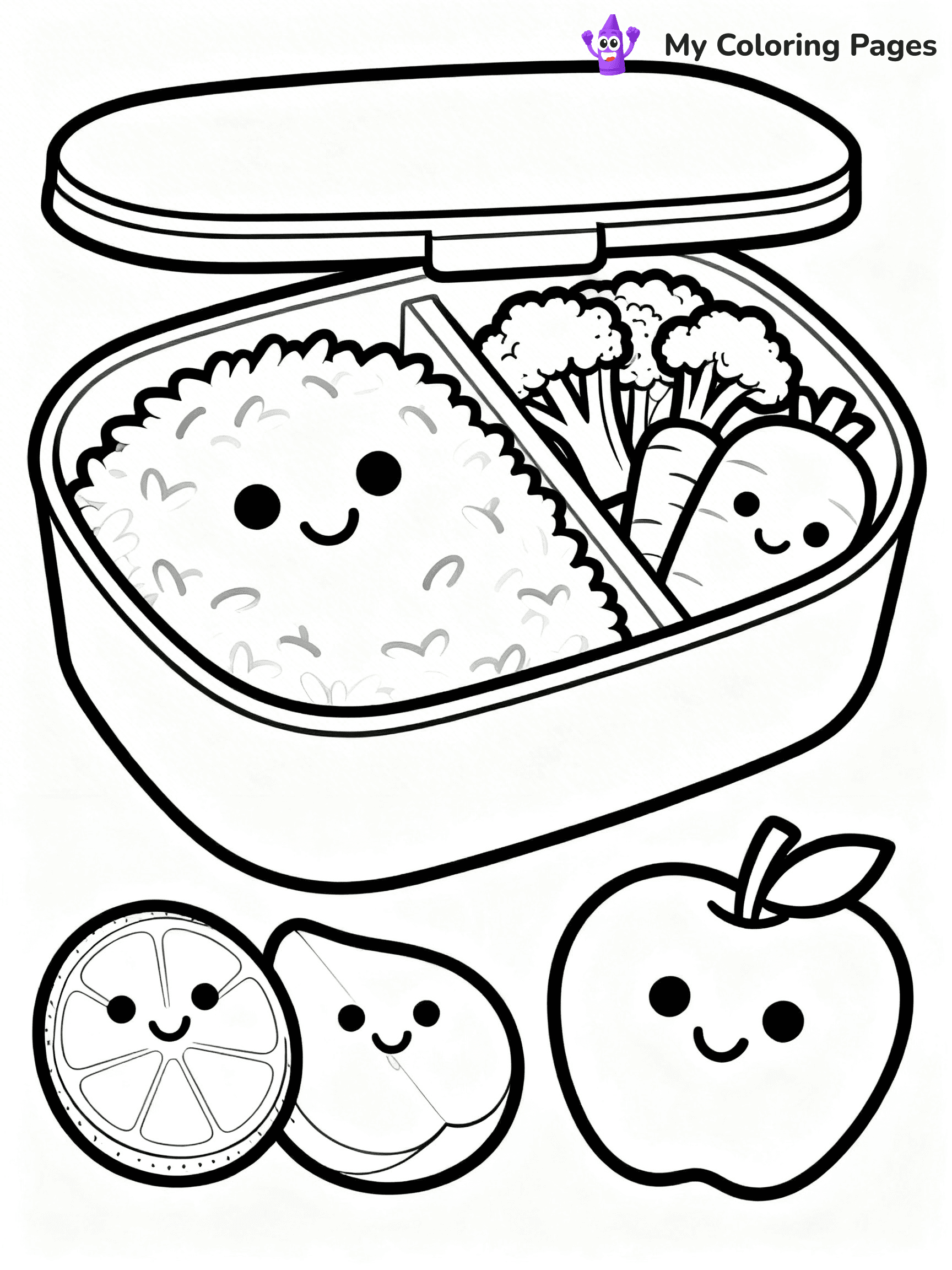 Lunch Box Coloring Pages - 10