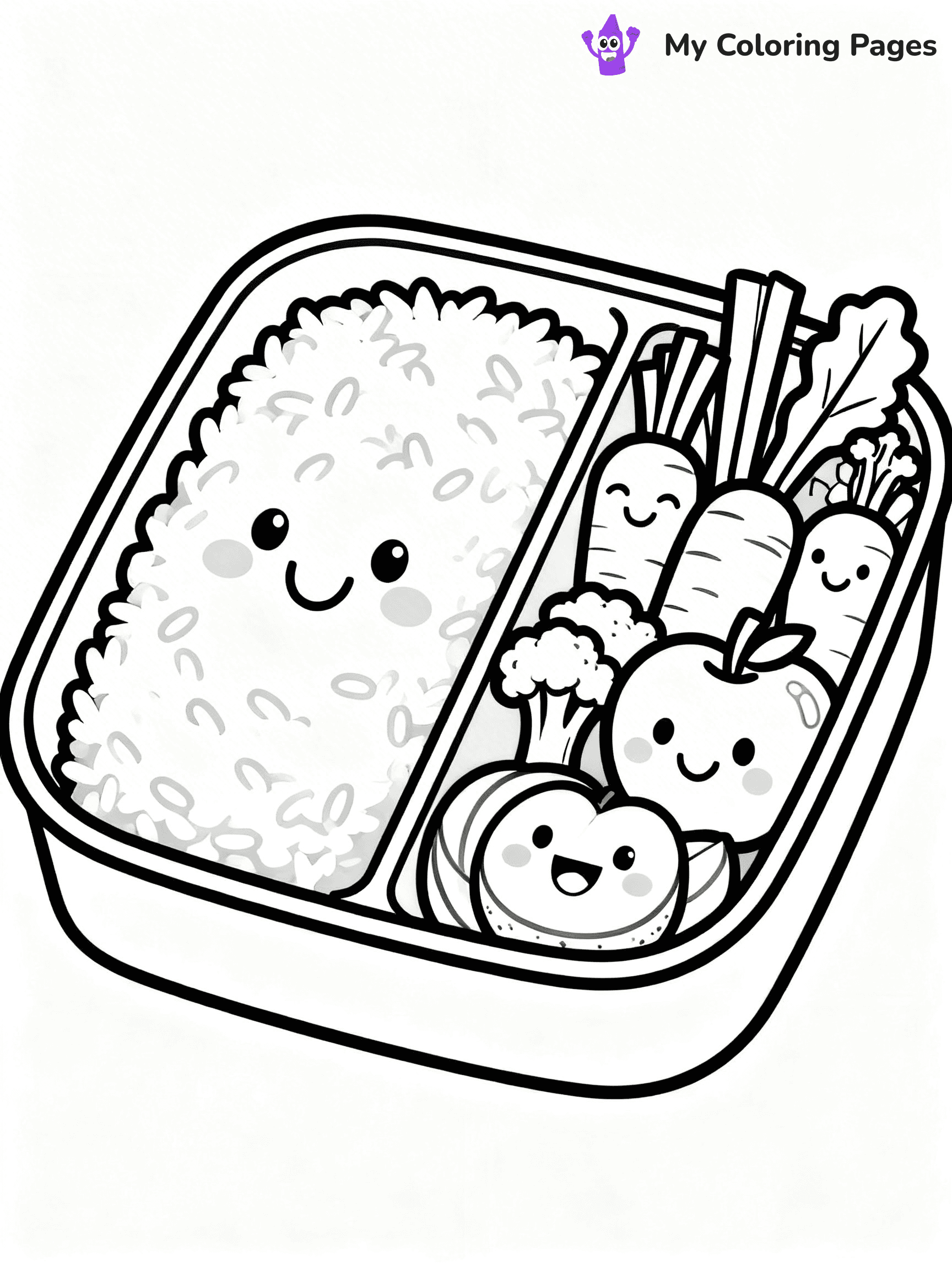 Lunch Box Coloring Pages - 8