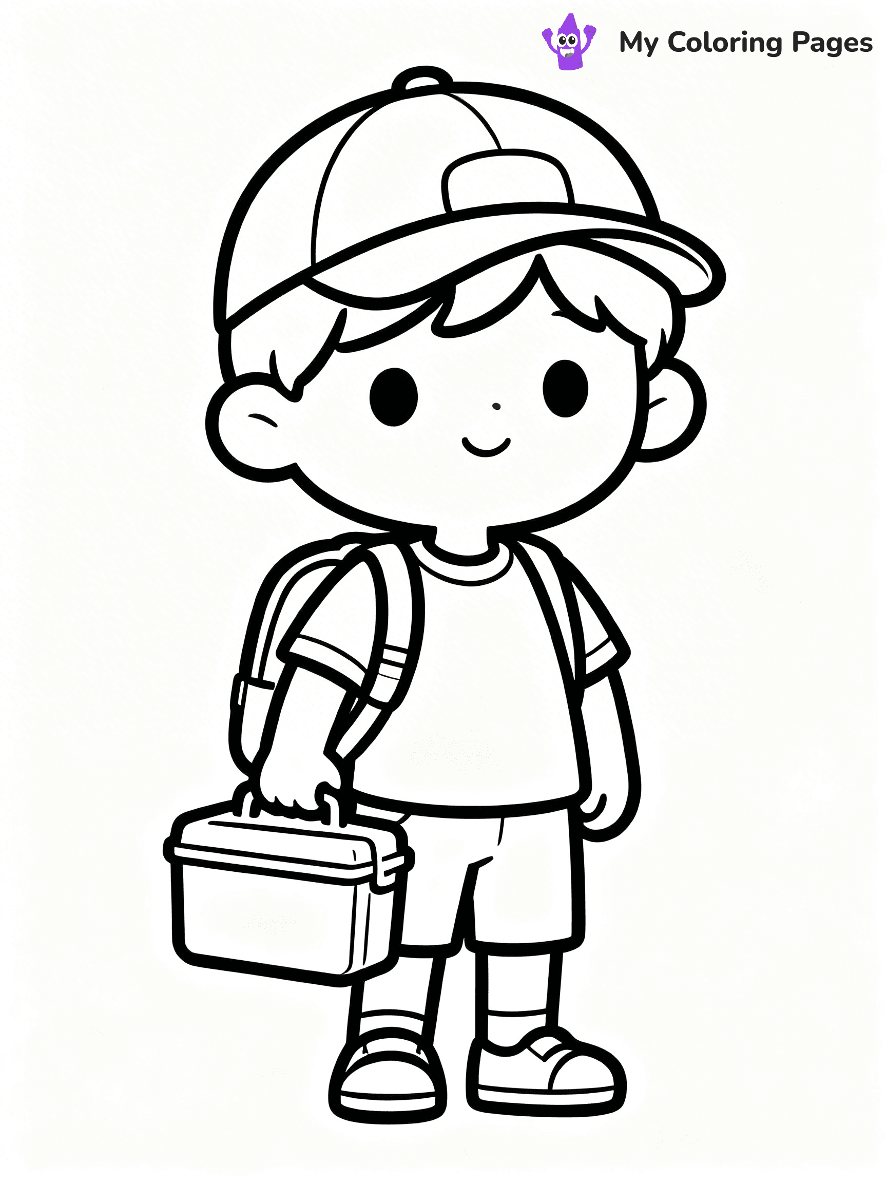 Lunch Box Coloring Pages - 6