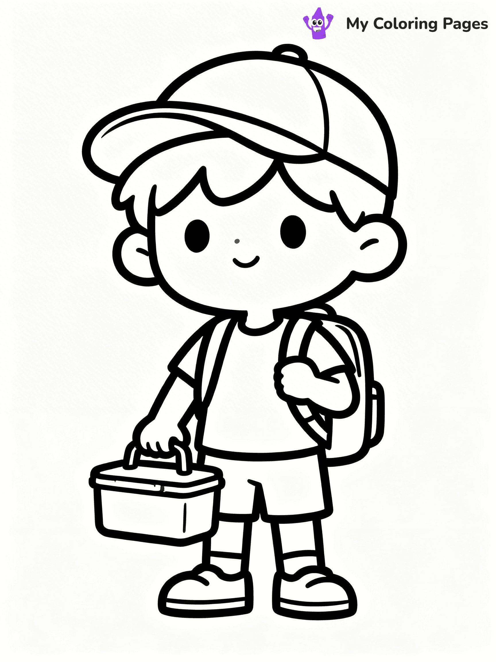Lunch Box Coloring Pages - 5