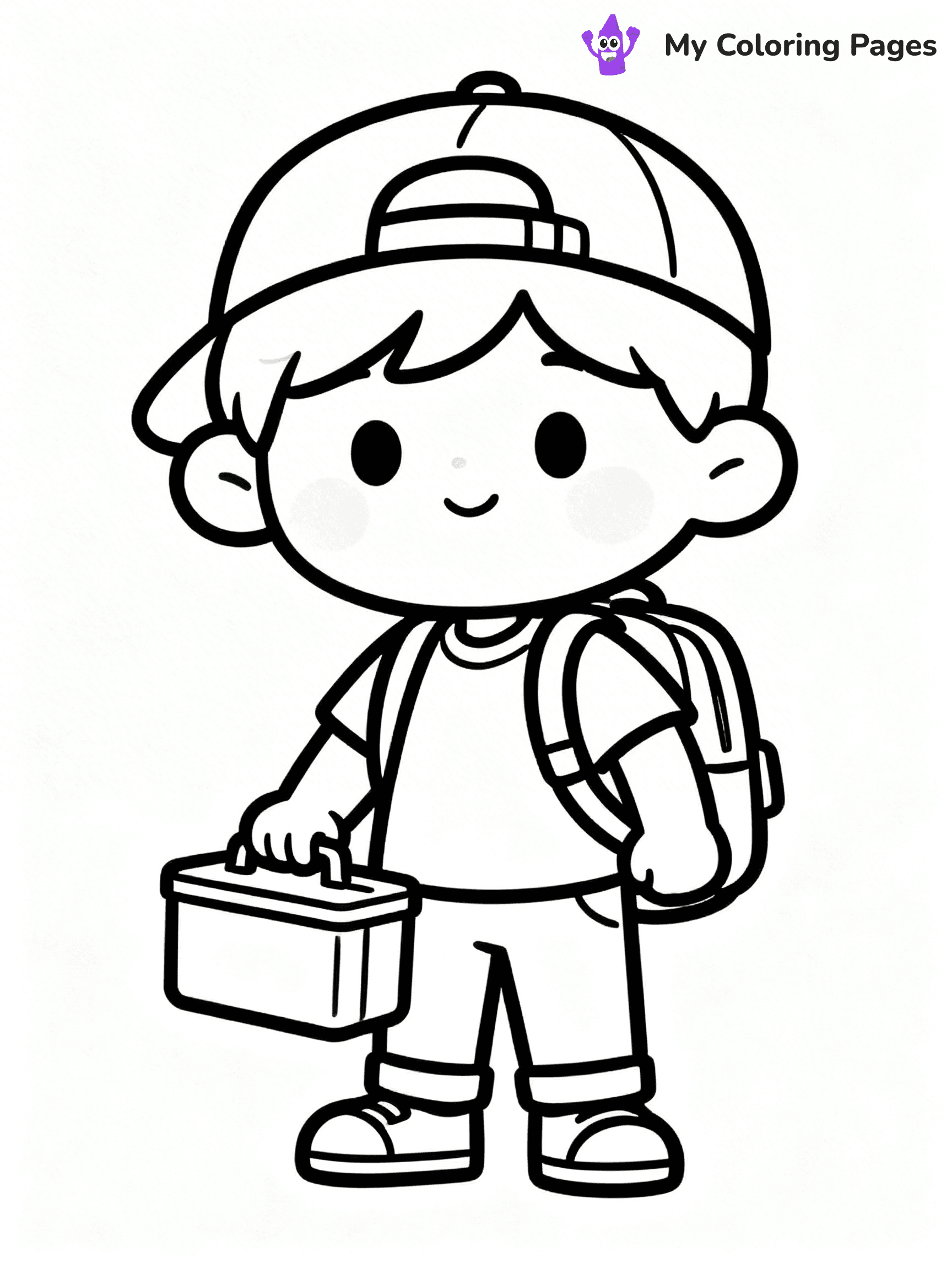 Lunch Box Coloring Pages - 4