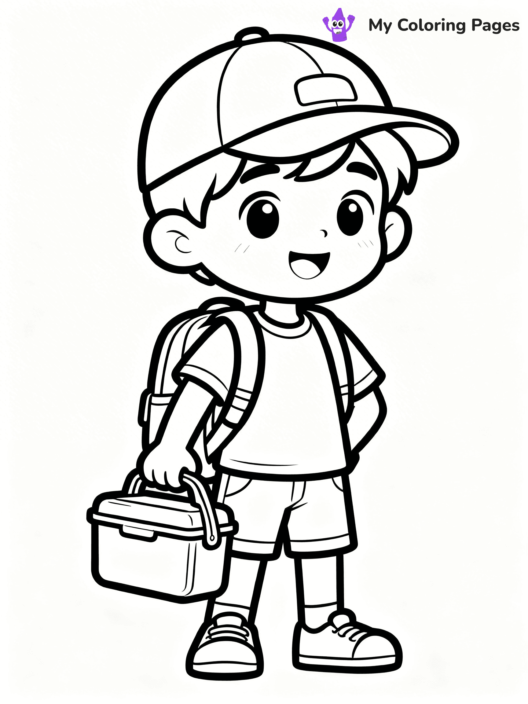 Lunch Box Coloring Pages - 3