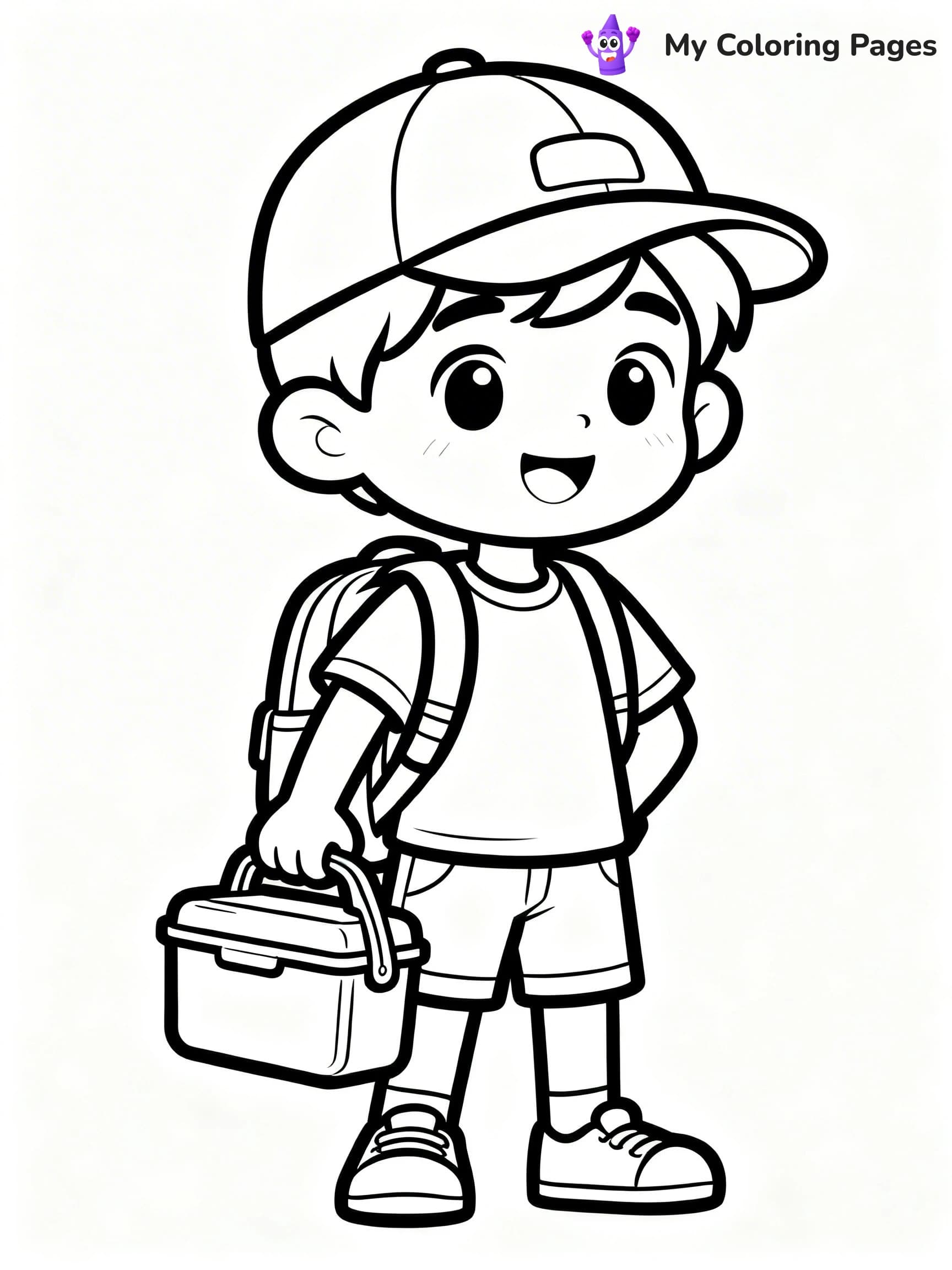 Lunch Box Coloring Pages - 3