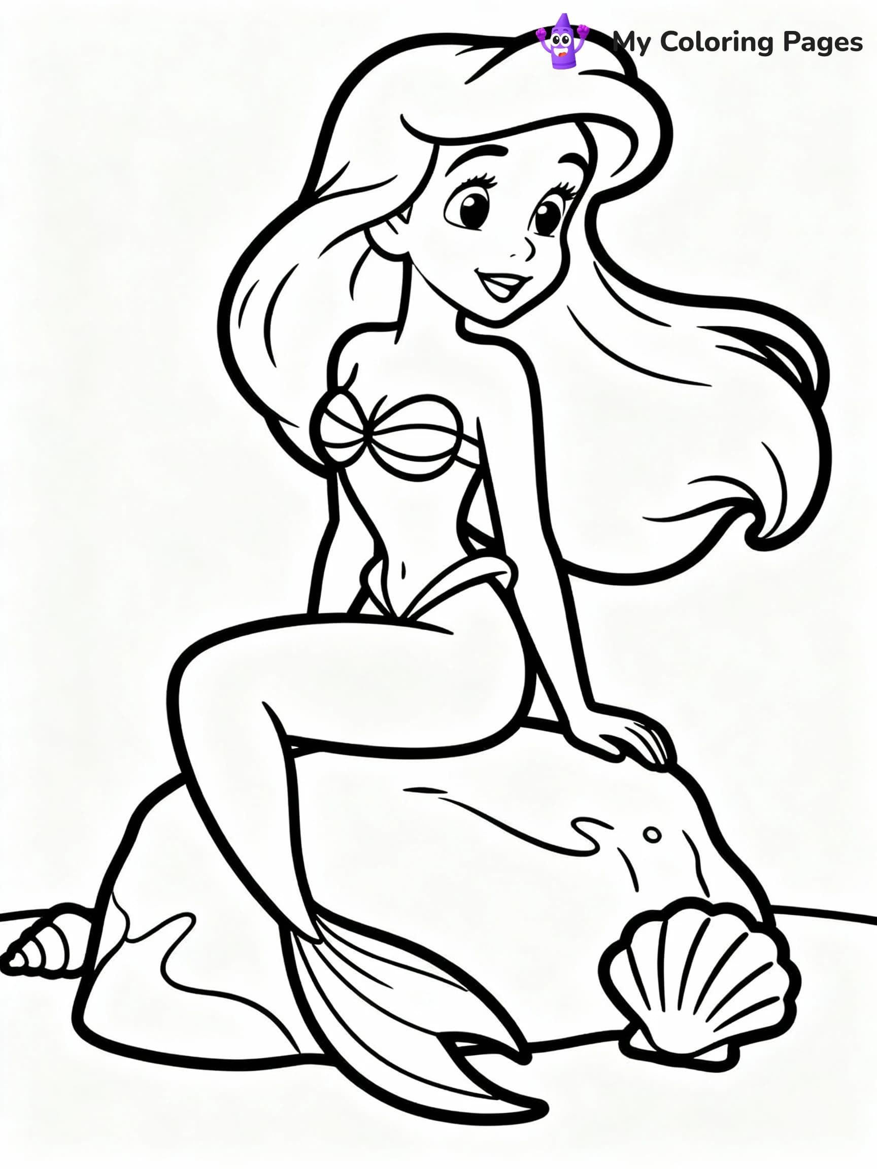 Disney Princess Coloring Pages - 23