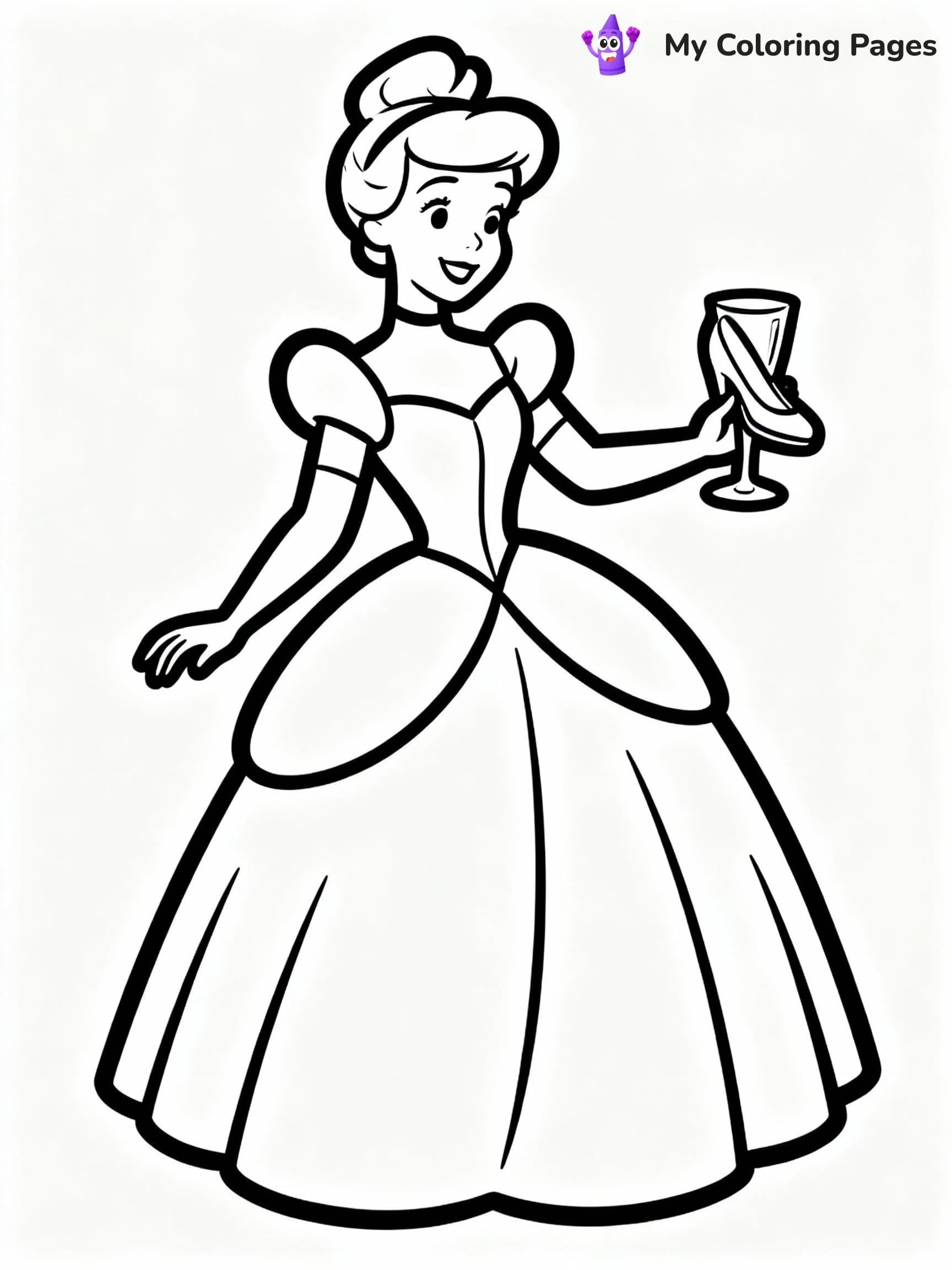 Disney Princess Coloring Pages - 16