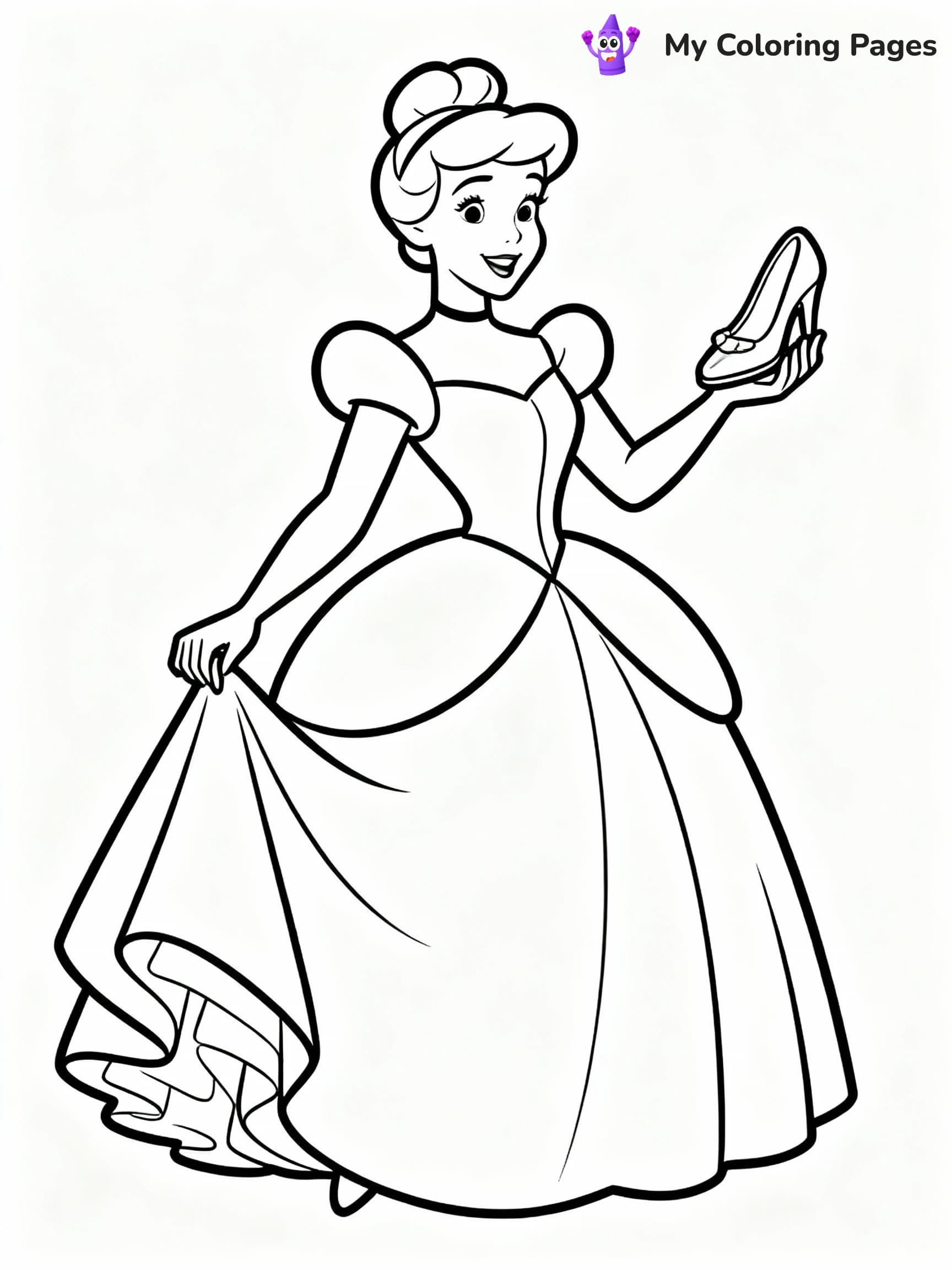 Disney Princess Coloring Pages - 15