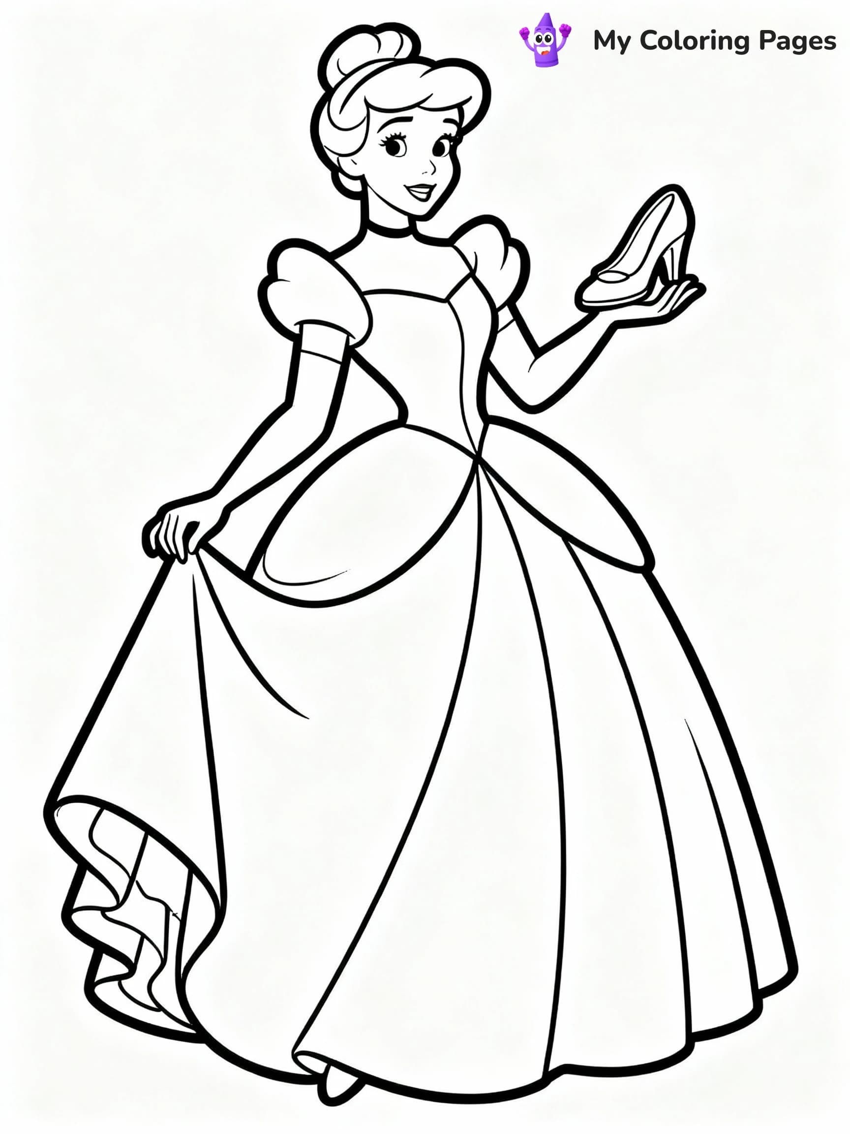 Disney Princess Coloring Pages - 14