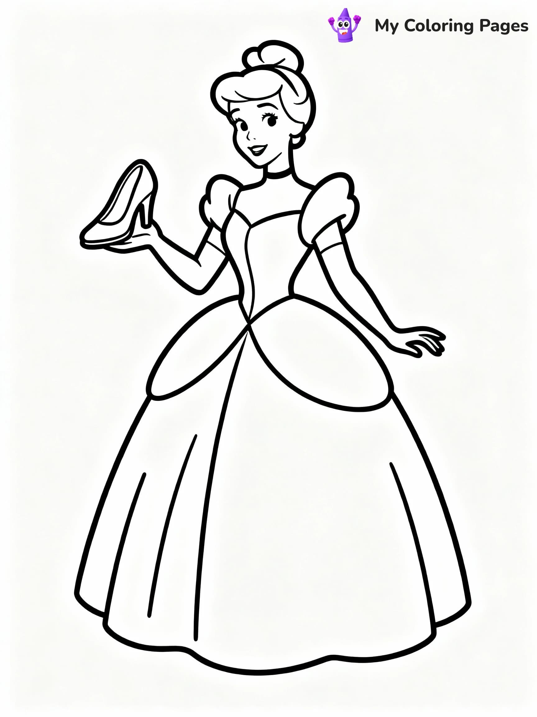 Disney Princess Coloring Pages - 12