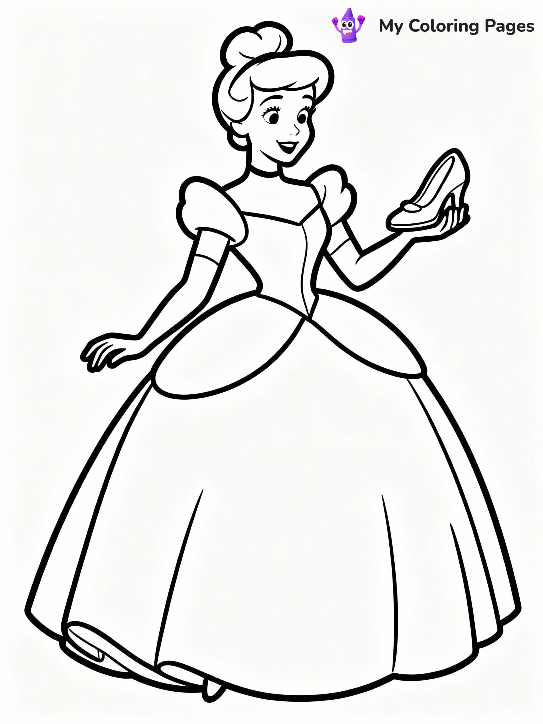 Disney Princess Coloring Pages - 11