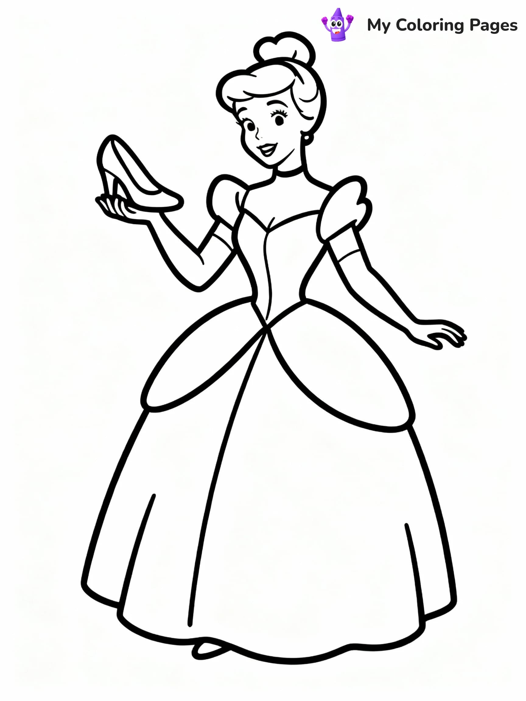Disney Princess Coloring Pages - 9