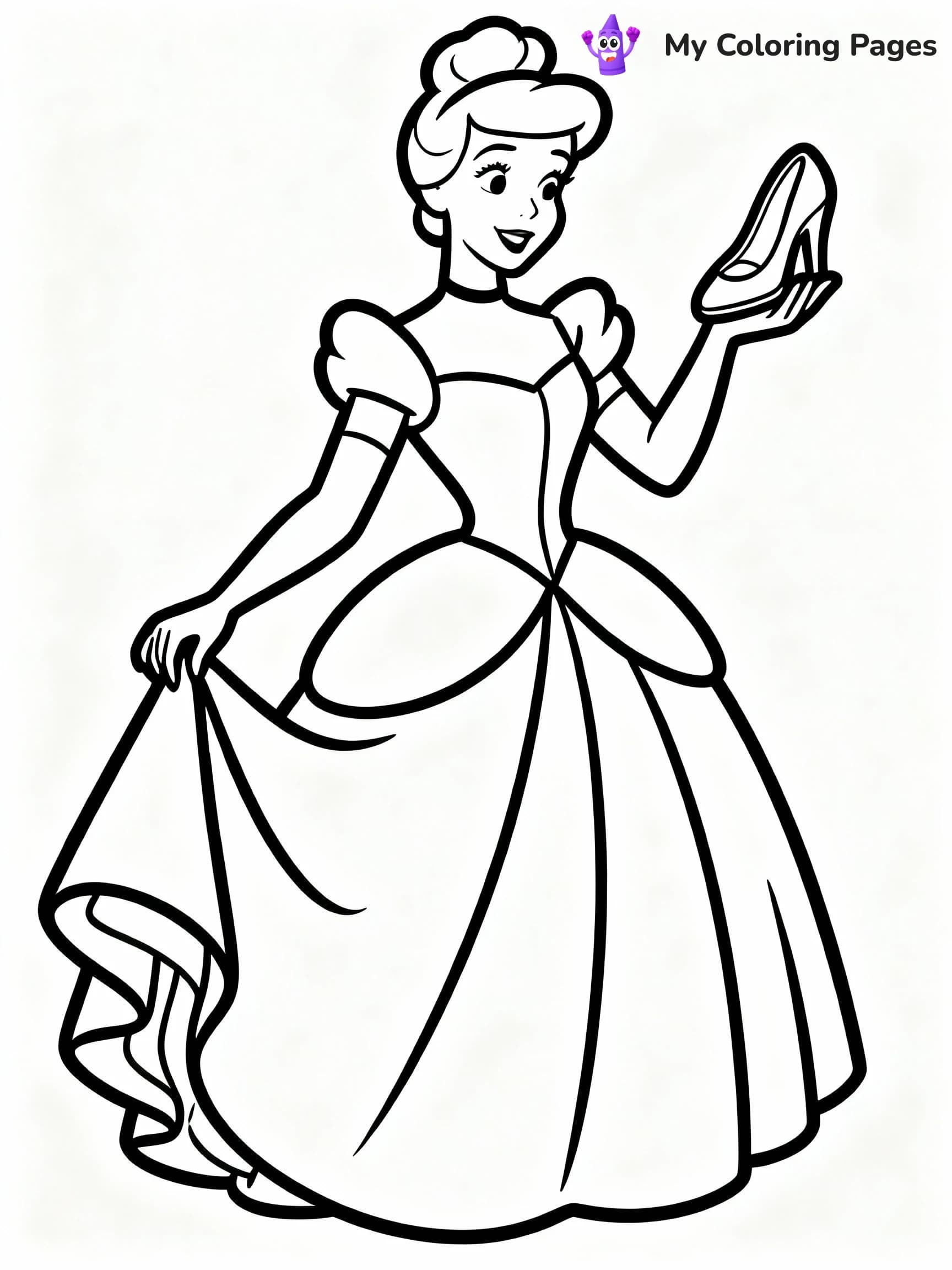 Disney Princess Coloring Pages - 8