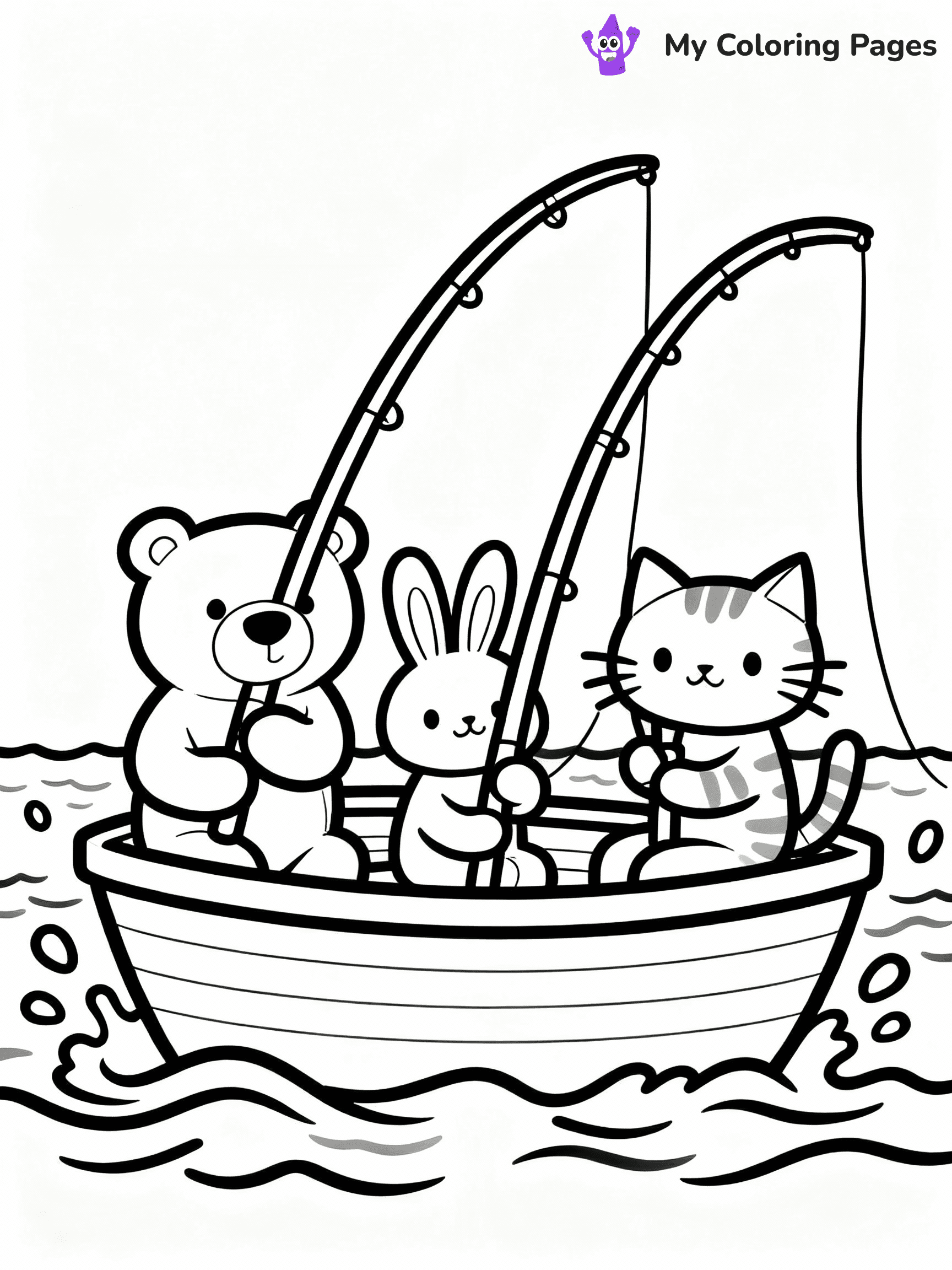 Fishing Coloring Pages - 25