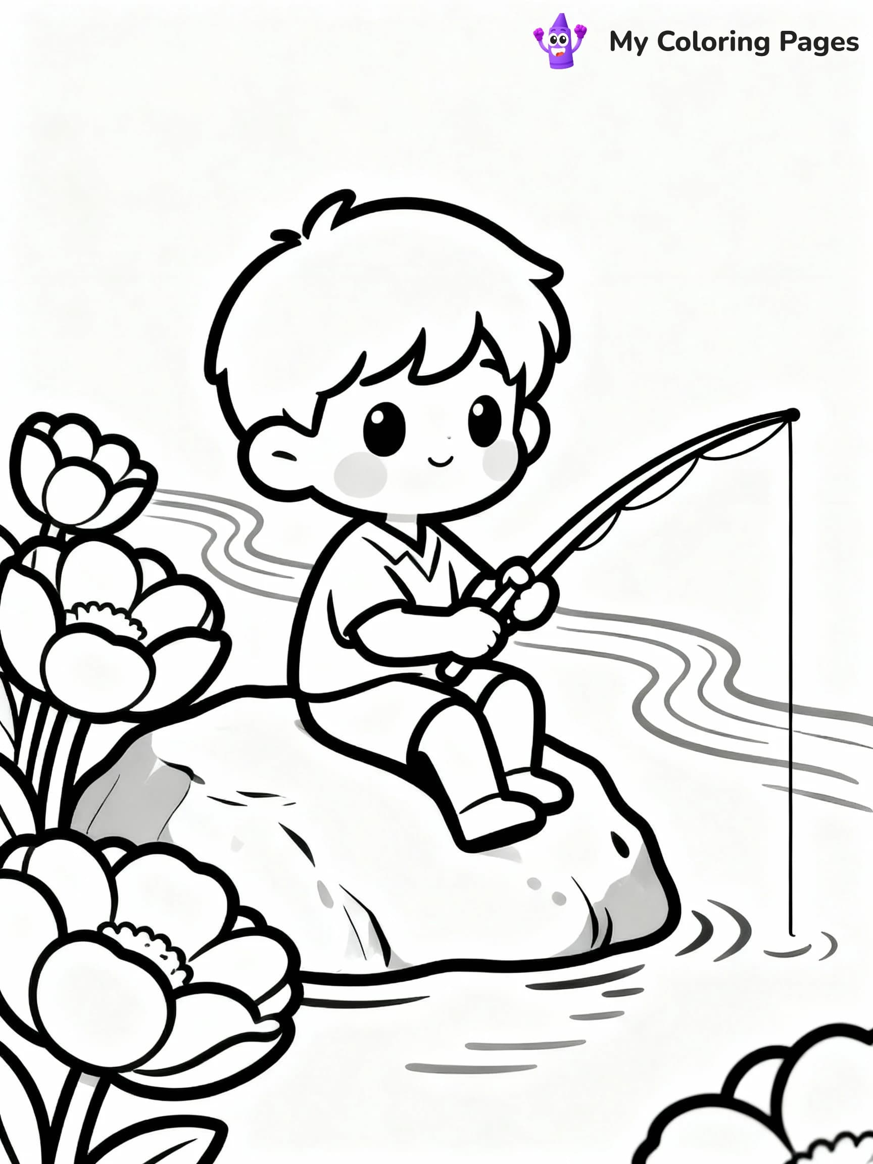 Fishing Coloring Pages - 23