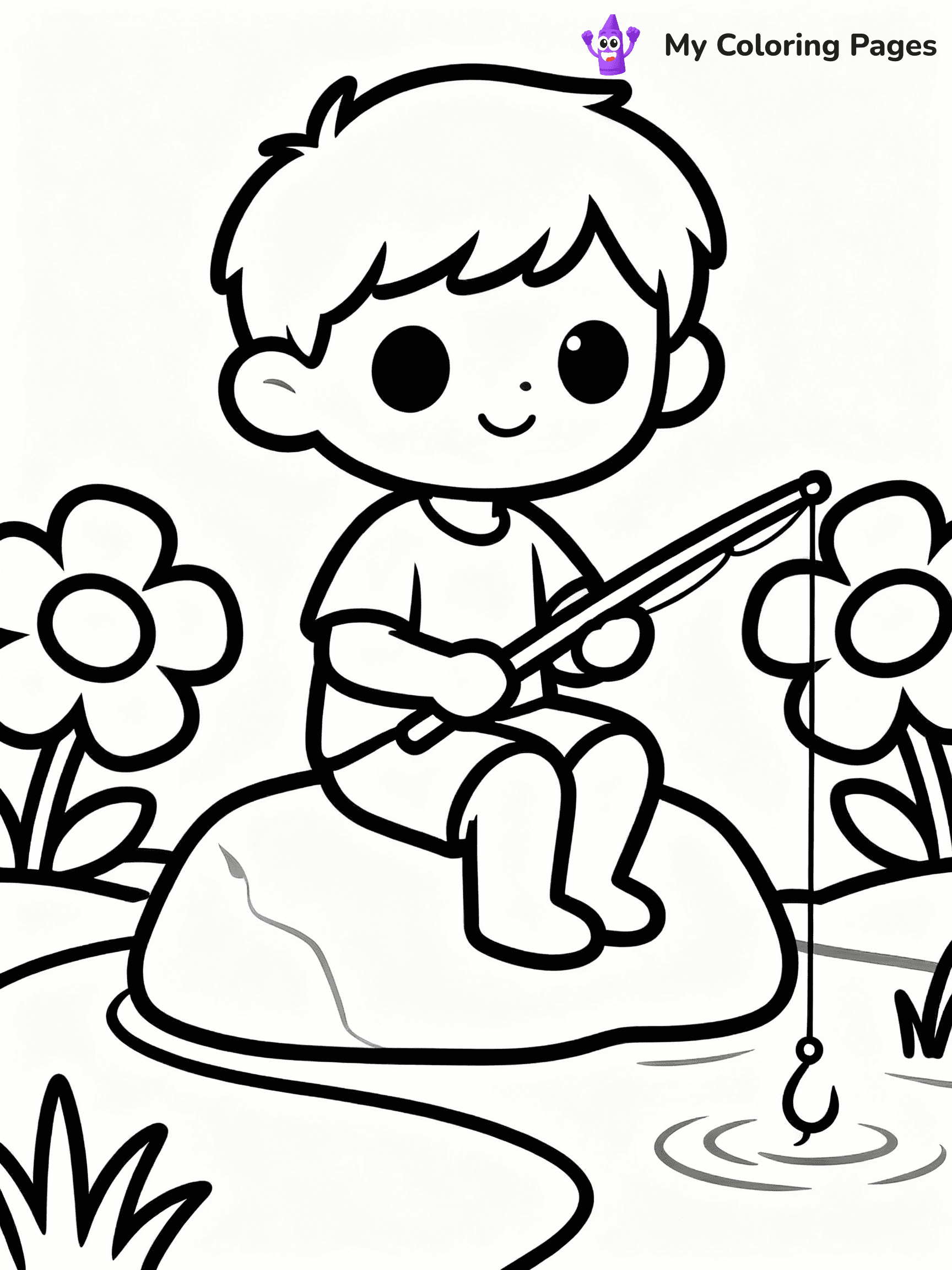Fishing Coloring Pages - 19