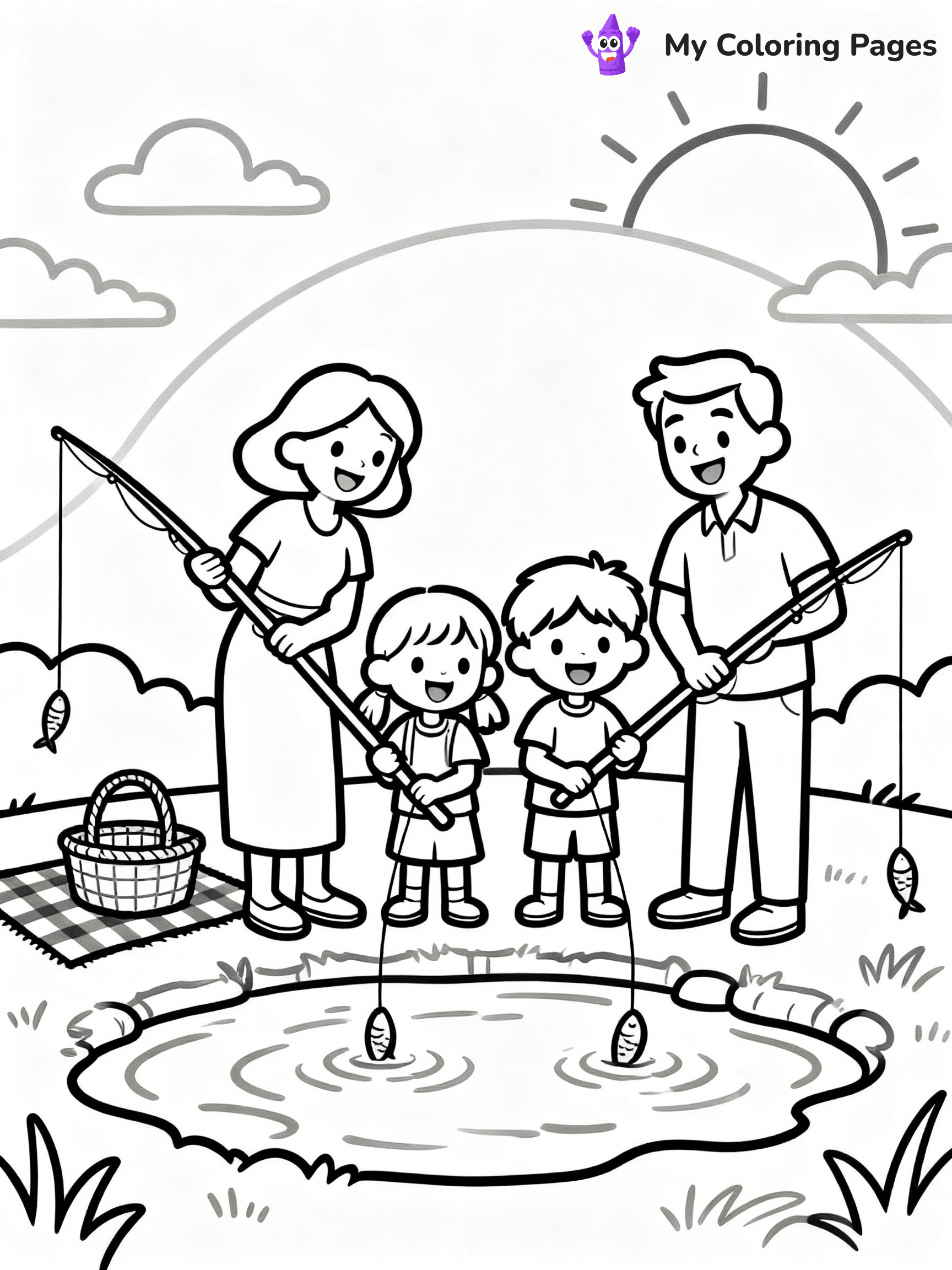 Fishing Coloring Pages - 12